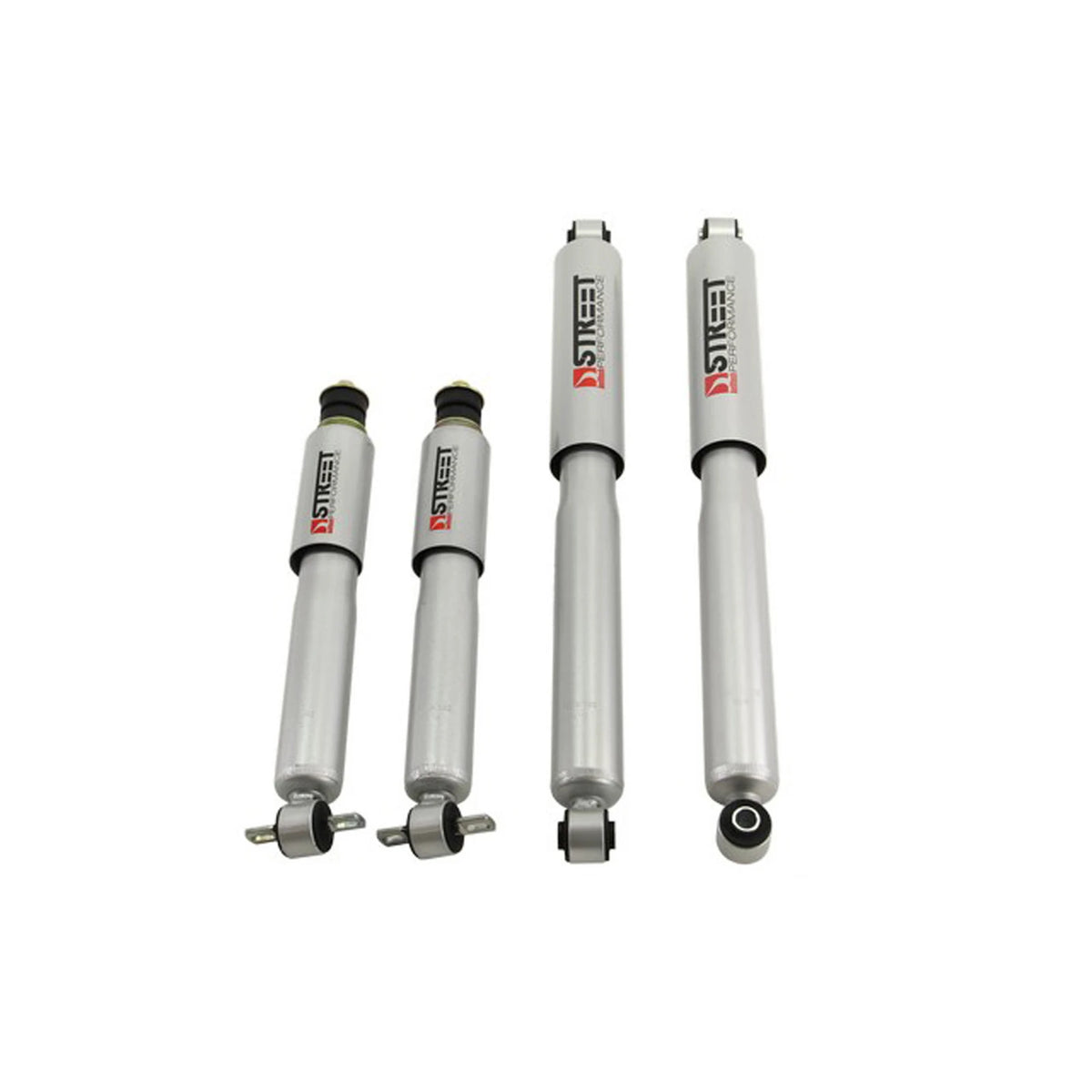 Belltech Street Performance Shock Set (0-2" Front / 0-1" Rear Drop) for 1999-2006 Chevrolet Silverado 1500 RWD