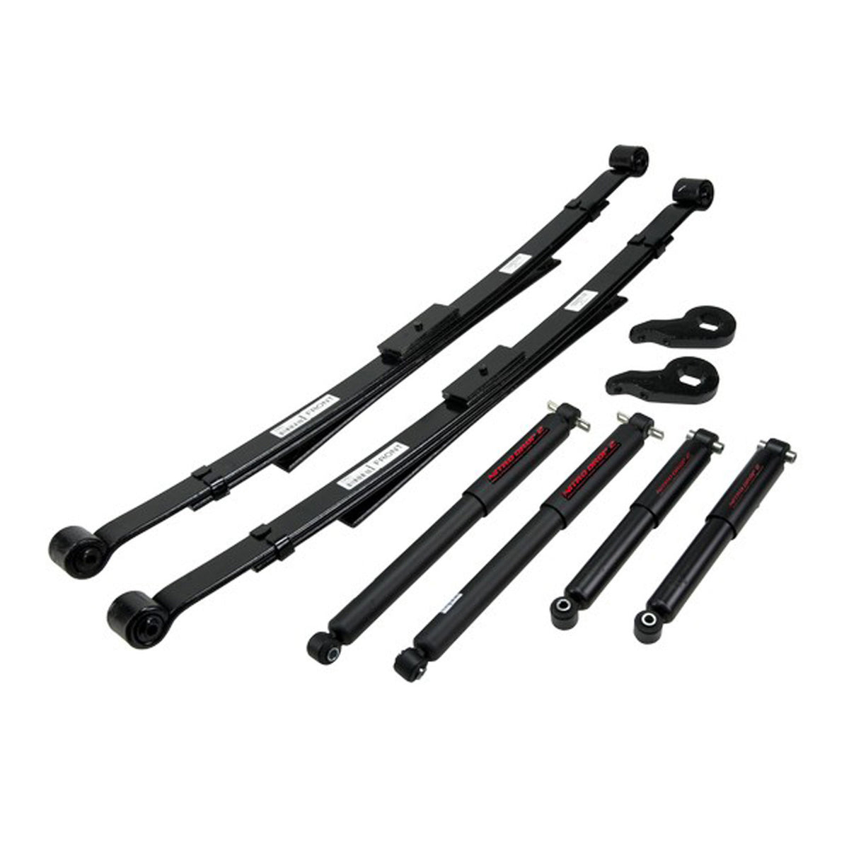 Belltech Lowering Kit w/Nitro Drop 2 Shocks (1-3" Front / 3.5" Rear Drop) for 1992-1994 Chevrolet Blazer 4WD 2-Door