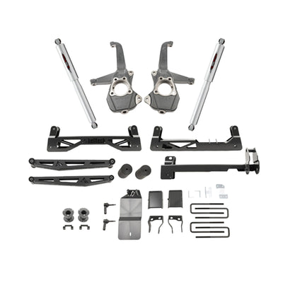 Belltech 6" Lift Kit (Front Spacers and Rear Trail Performance Shocks) for 2019-2025 GMC Sierra 1500 Extended Cab/Crew Cab RWD/4WD