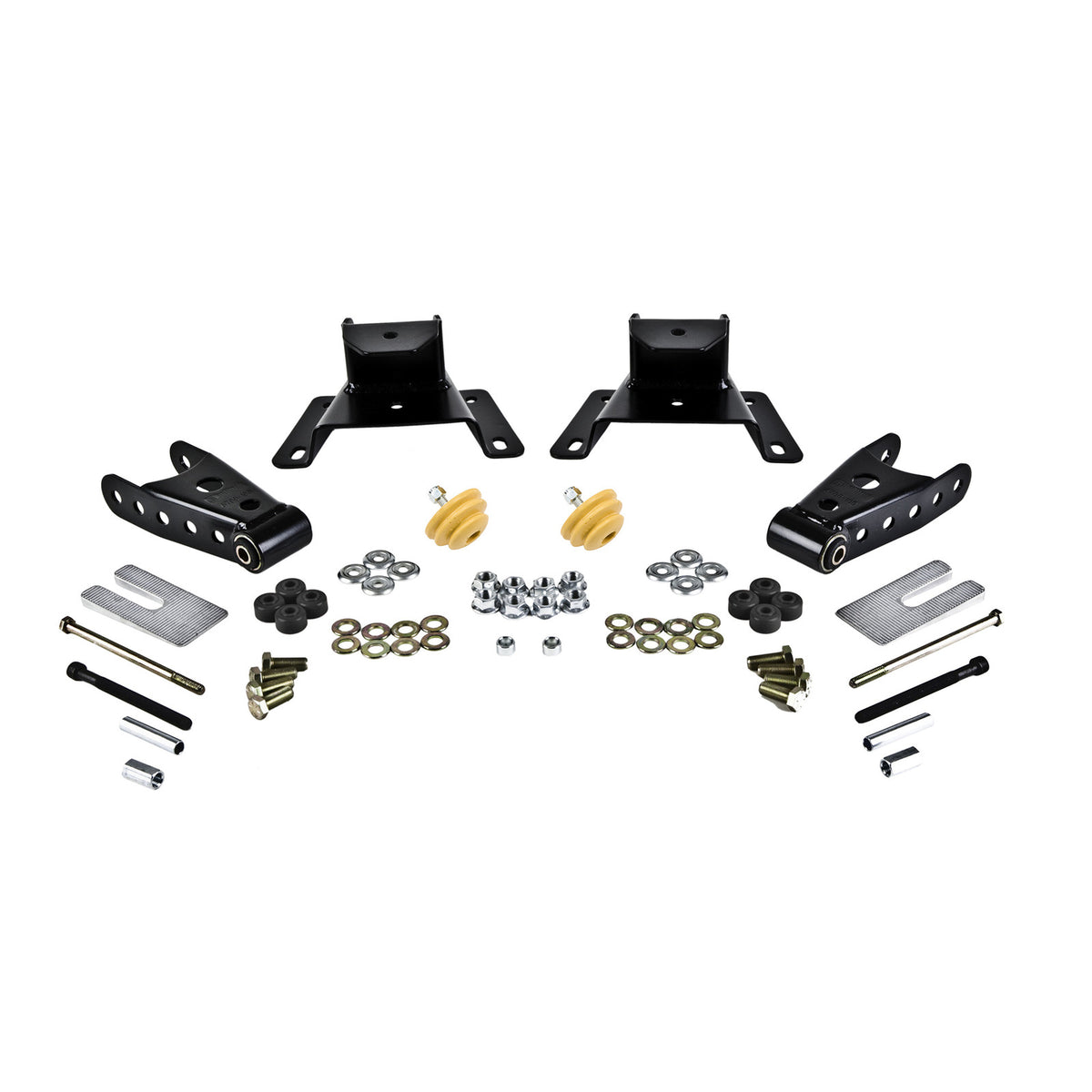 Belltech Shackle & Hanger Kit (4" Drop) for 1987-1996 Ford F-150 Standard Cab Lightning RWD
