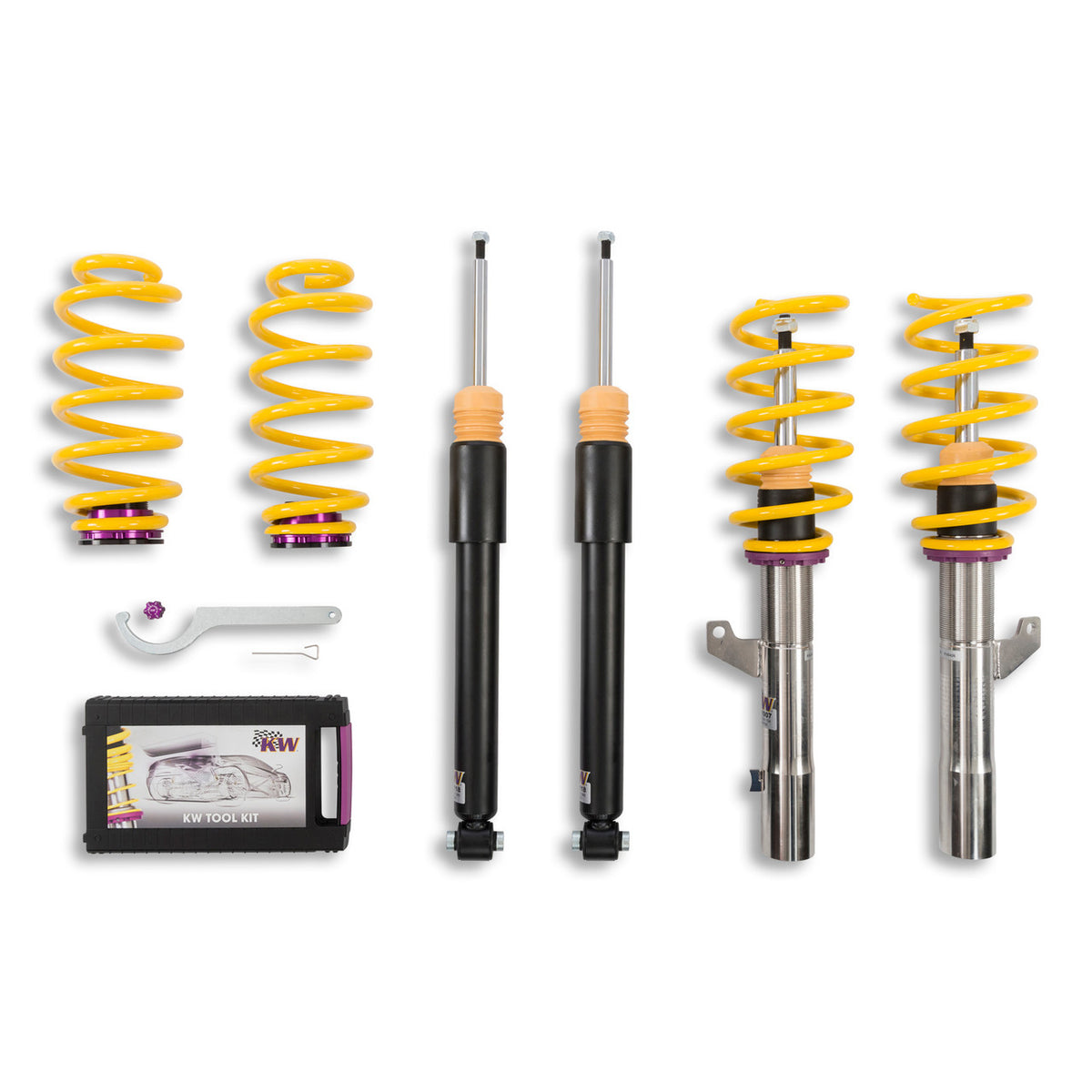 KW Suspension Variant 1 Coilover Kit for 2019-2023 Volkswagen Arteon AWD (w/o DCC) 102800AX