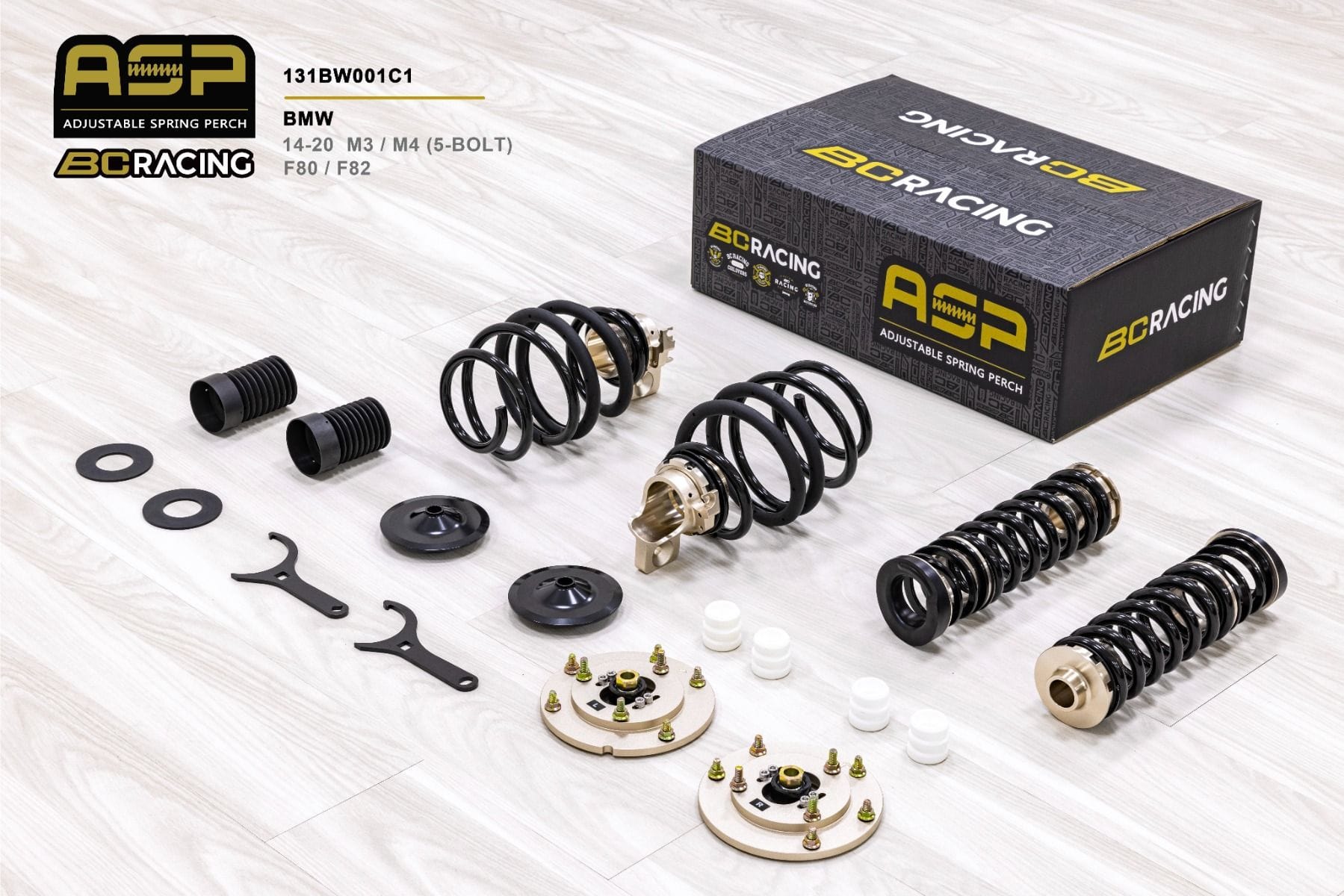 BC Racing ASP Series Springs for 2014-2018 BMW M3 RWD (F80)