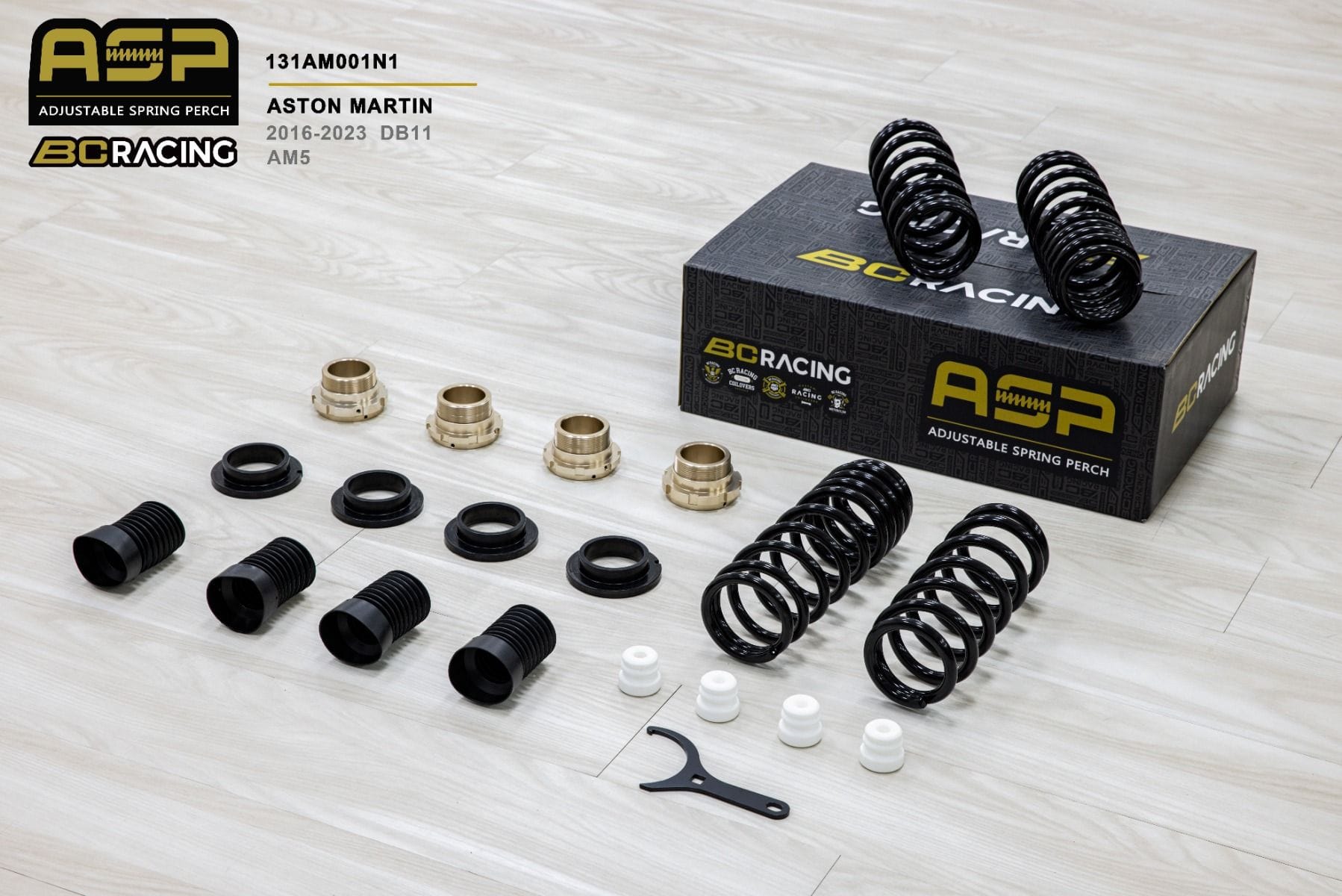 BC Racing ASP Series Springs for 2016-2023 Aston Martin DB11 131AM001N1
