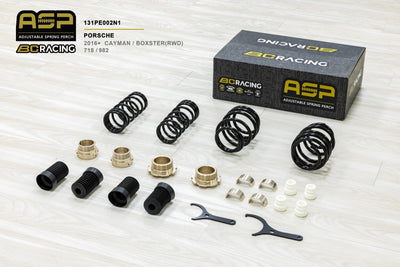 BC Racing ASP Series Springs for 2017-2024 Porsche Cayman RWD (982)