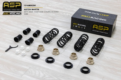 BC Racing ASP Series Springs for 2018-2025 Aston Martin V8 Vantage RWD 131AM002N1