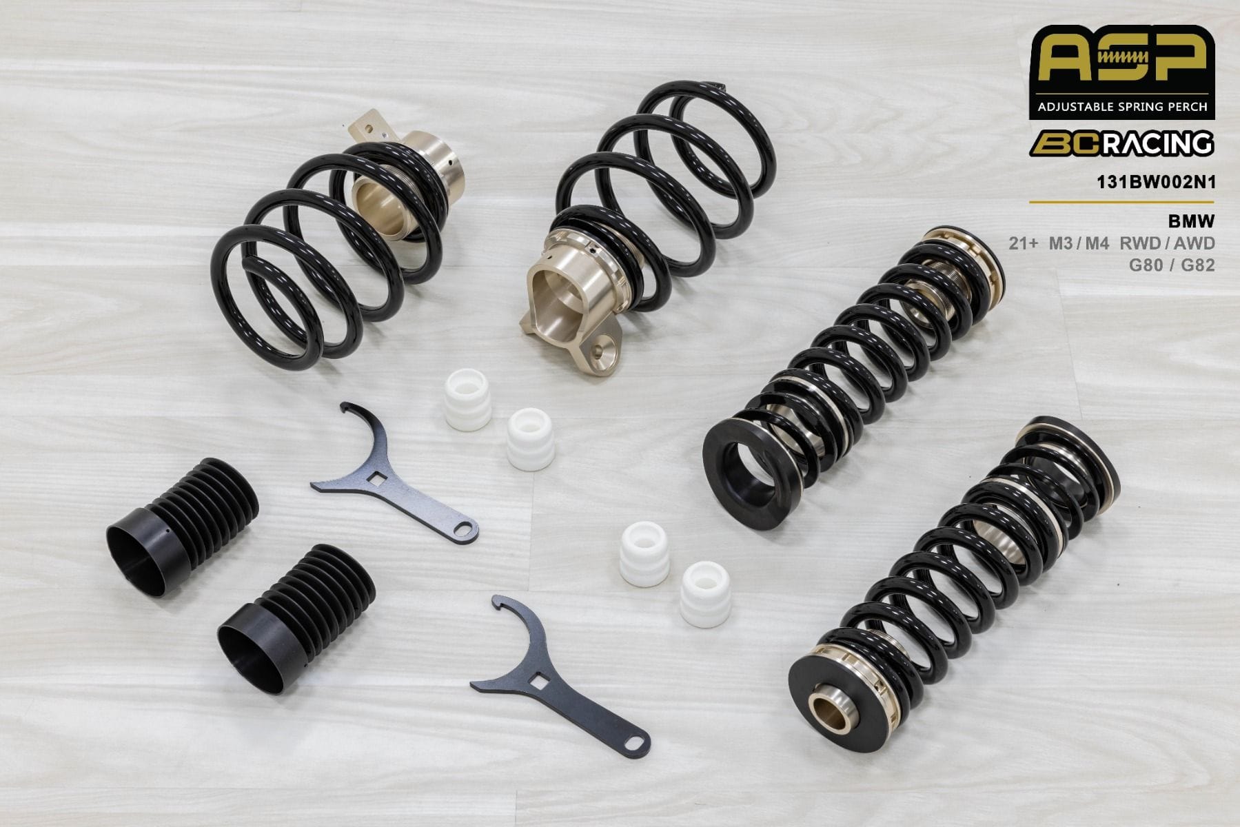 BC Racing ASP Series Springs for 2021+ BMW M4 AWD/RWD (G82/G83)
