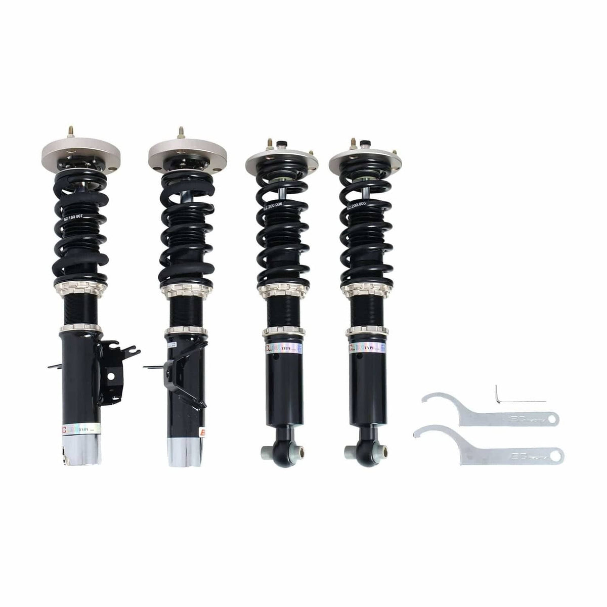BC Racing BR Series coilovers for the BMW 524td