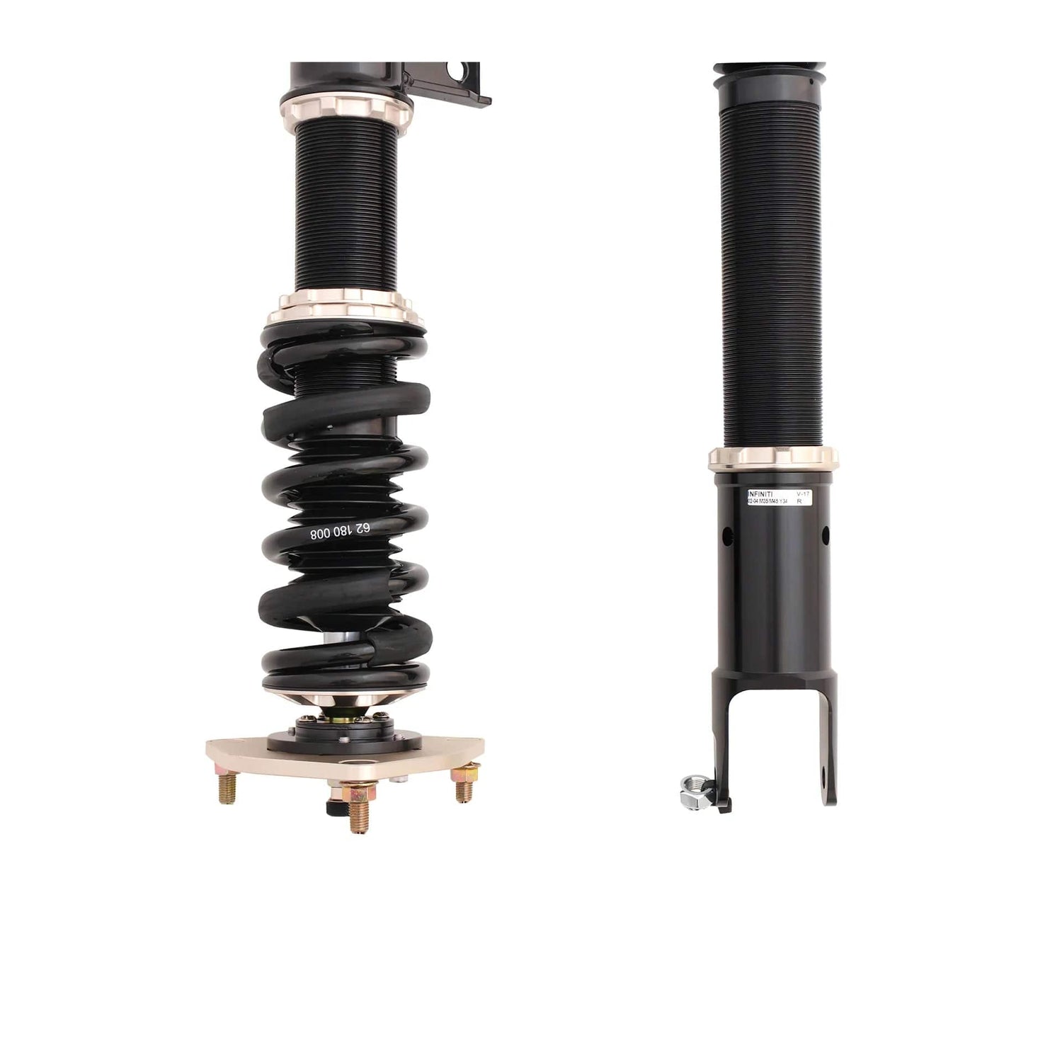 BC Racing BR Series Coilovers for 1995-1999 Nissan Gloria D-57-BR