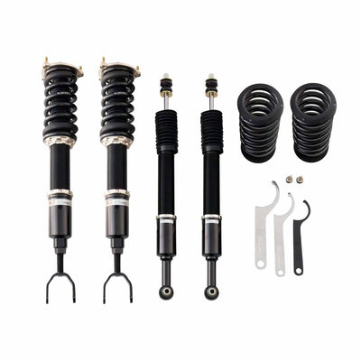 BC Racing BR Series coilovers for the Mercedes-Benz E500 Sedan