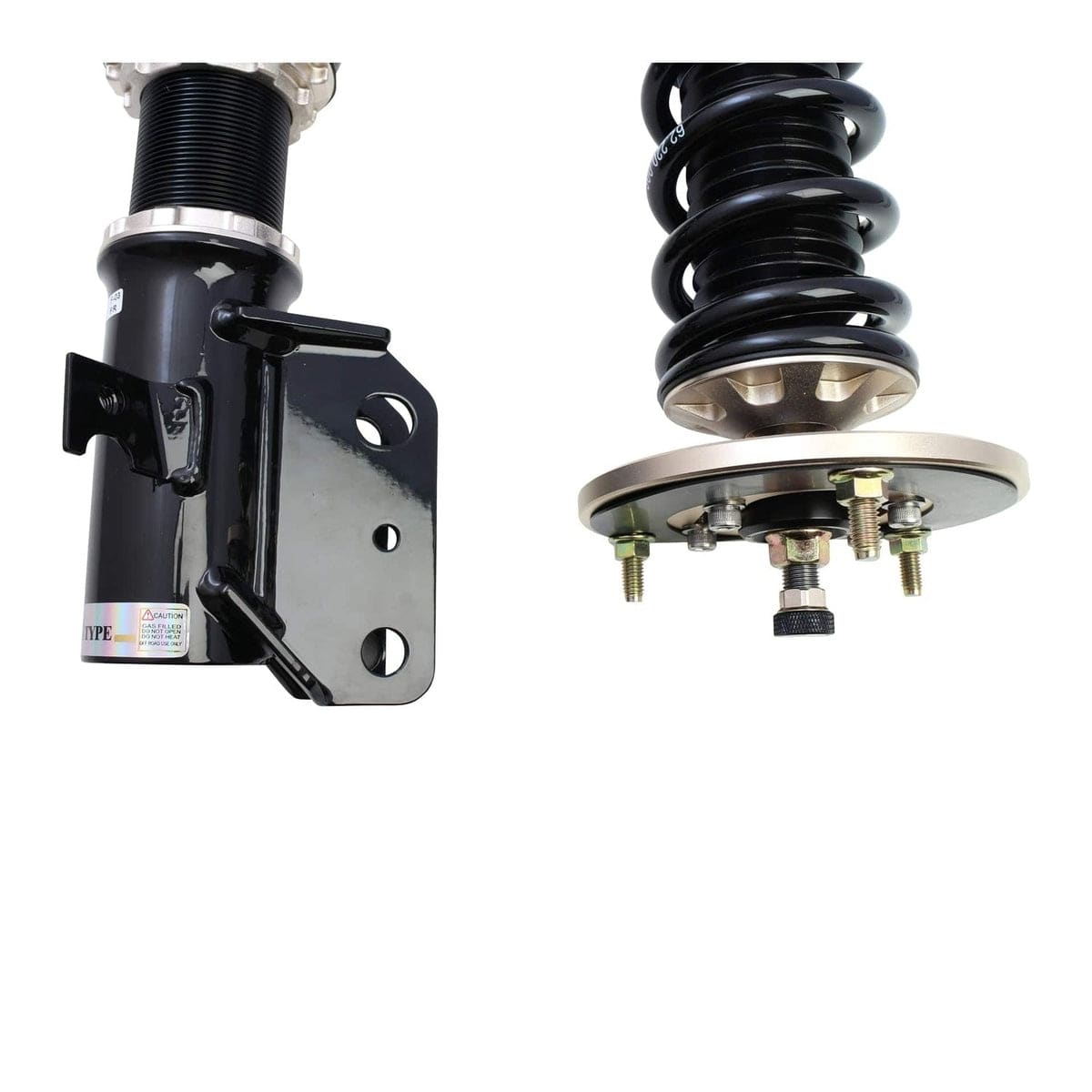 BC Racing BR Series coilovers for the Subaru Impreza WRX STI