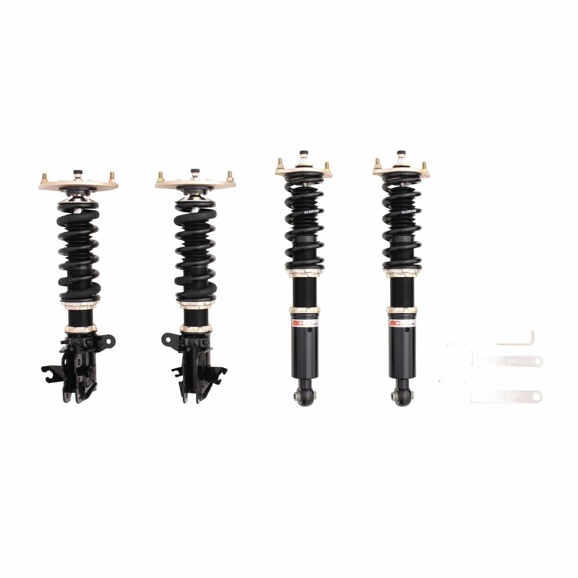 BC Racing ER Series Coilovers for 1992-1995 Mitsubishi Lancer Evo 1/2/3 AWD (CE9A/CD9A) B-17-ER