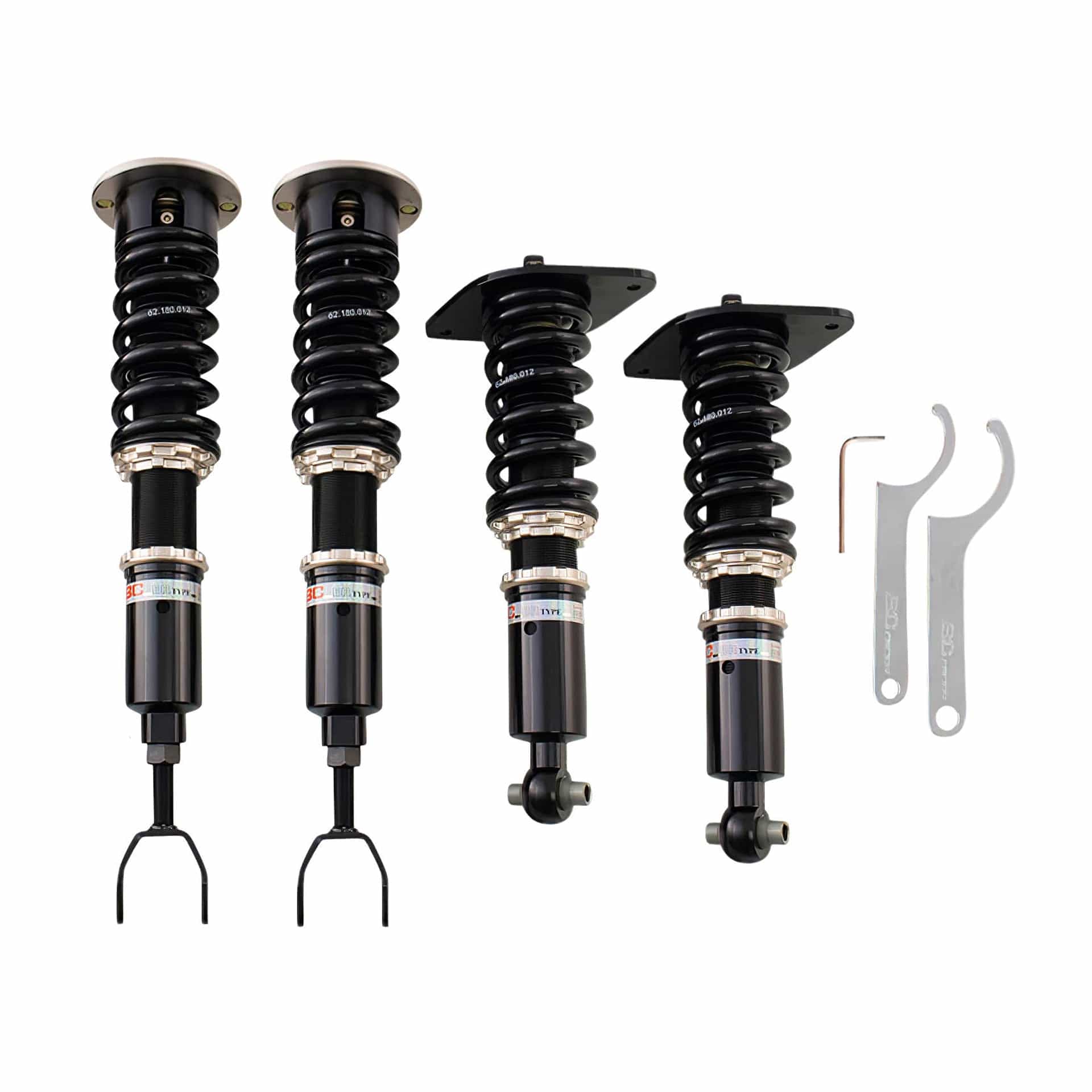 BC Racing ER Series Coilovers for 1999-2004 Audi A6 AWD (C5) S-12-ER