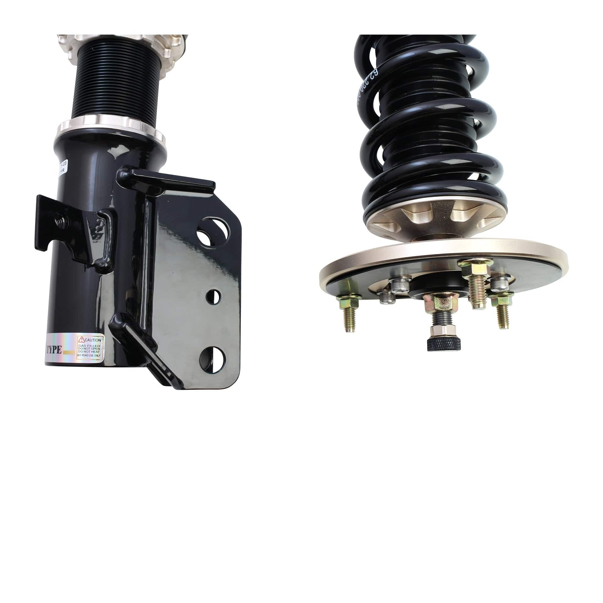 BC Racing ER Series Coilovers for 2005-2007 Subaru WRX STI AWD (GDE/GDF) F-03-ER