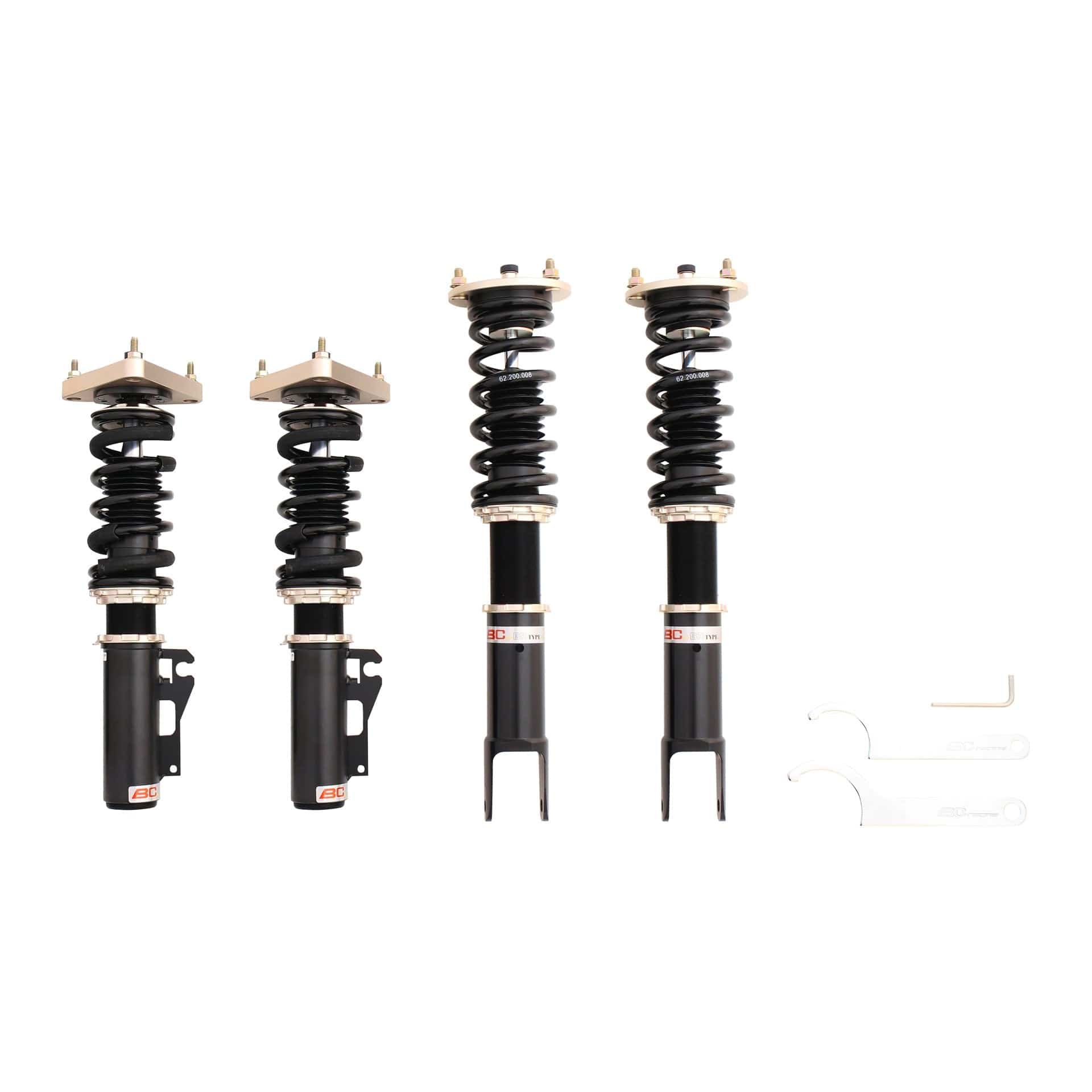 BC Racing ER Series Coilovers for 2005-2008 Porsche 911 AWD (997.1) Y-19-ER