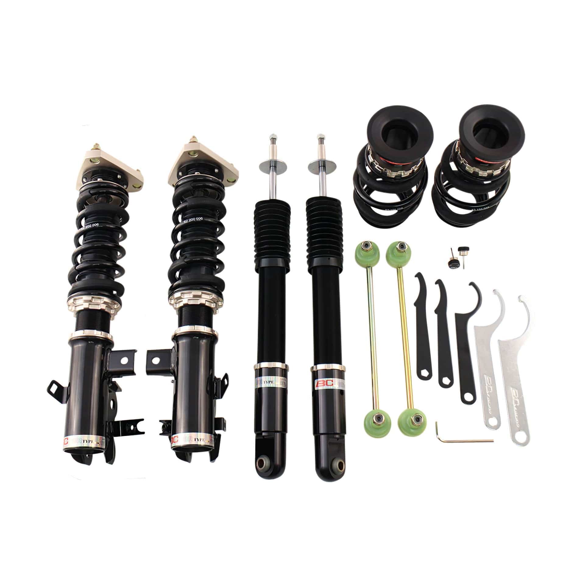 BC Racing ER Series Coilovers for 2006-2011 Honda Civic Type-R FWD (FN2/Overseas Models) A-40-ER