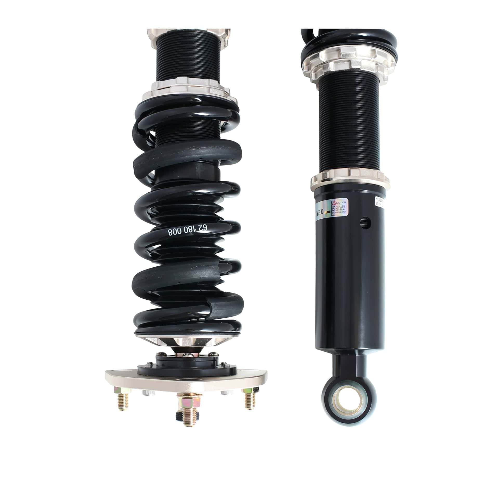 BC Racing RM Series Coilovers for 1989-1994 Nissan 240SX RWD (S13) D-12-RM