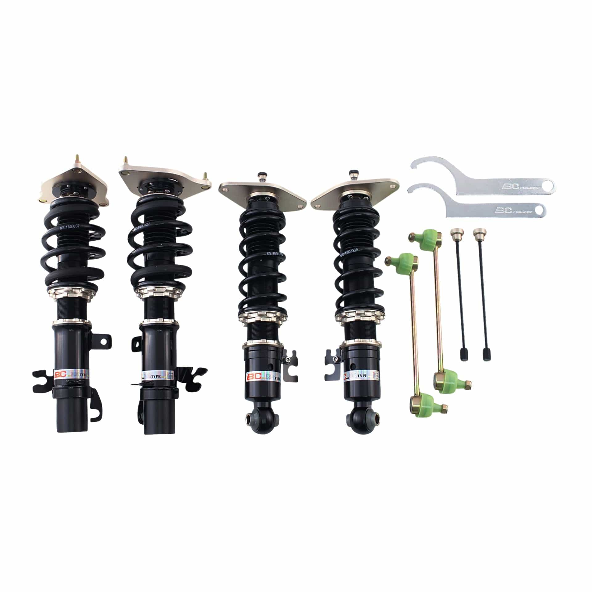 BC Racing RM Series Coilovers for 2002-2006 MINI Cooper FWD (RE16) T-01-RM
