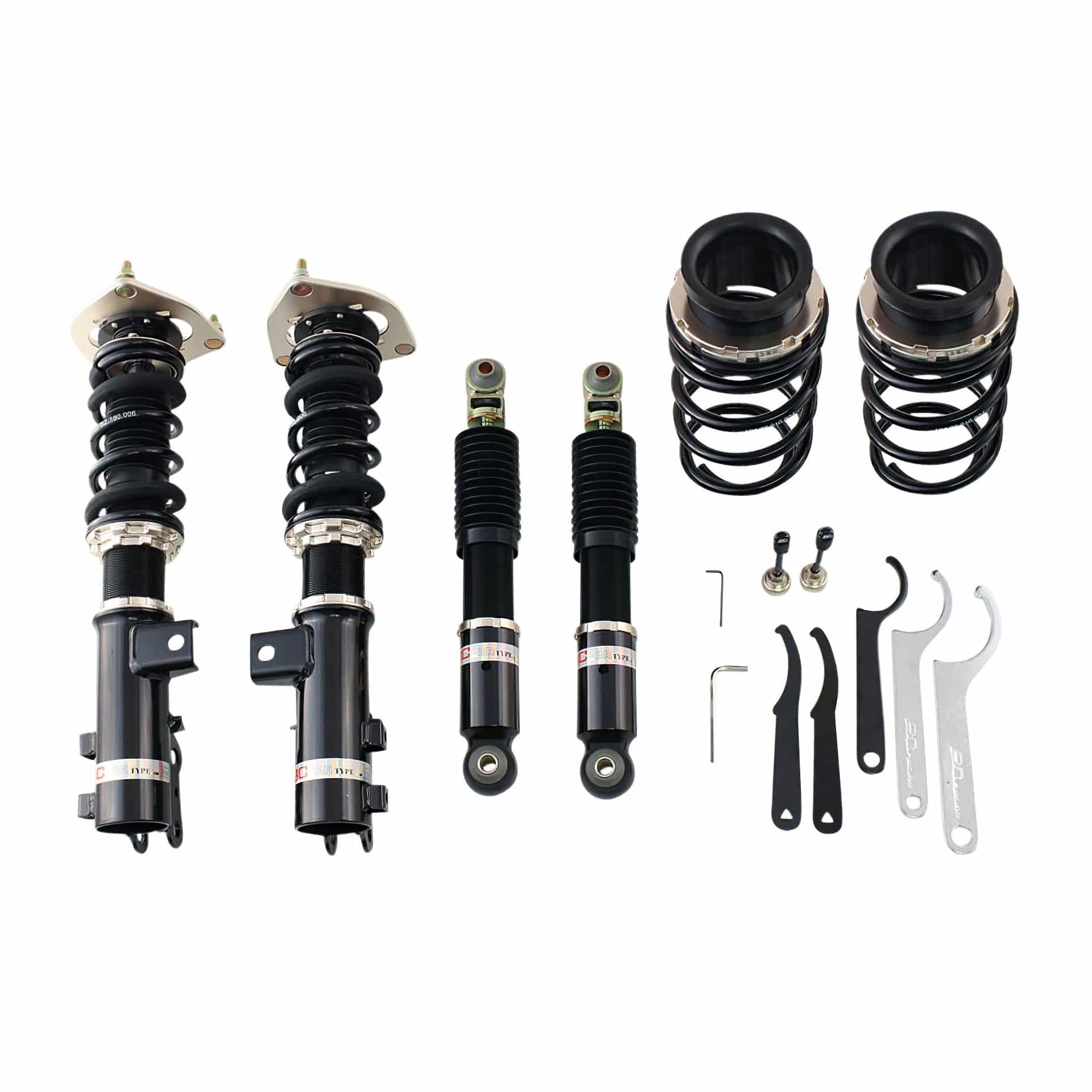 BC Racing RM Series Coilovers for 2011-2016 Hyundai Elantra FWD (MD) M-15-RM