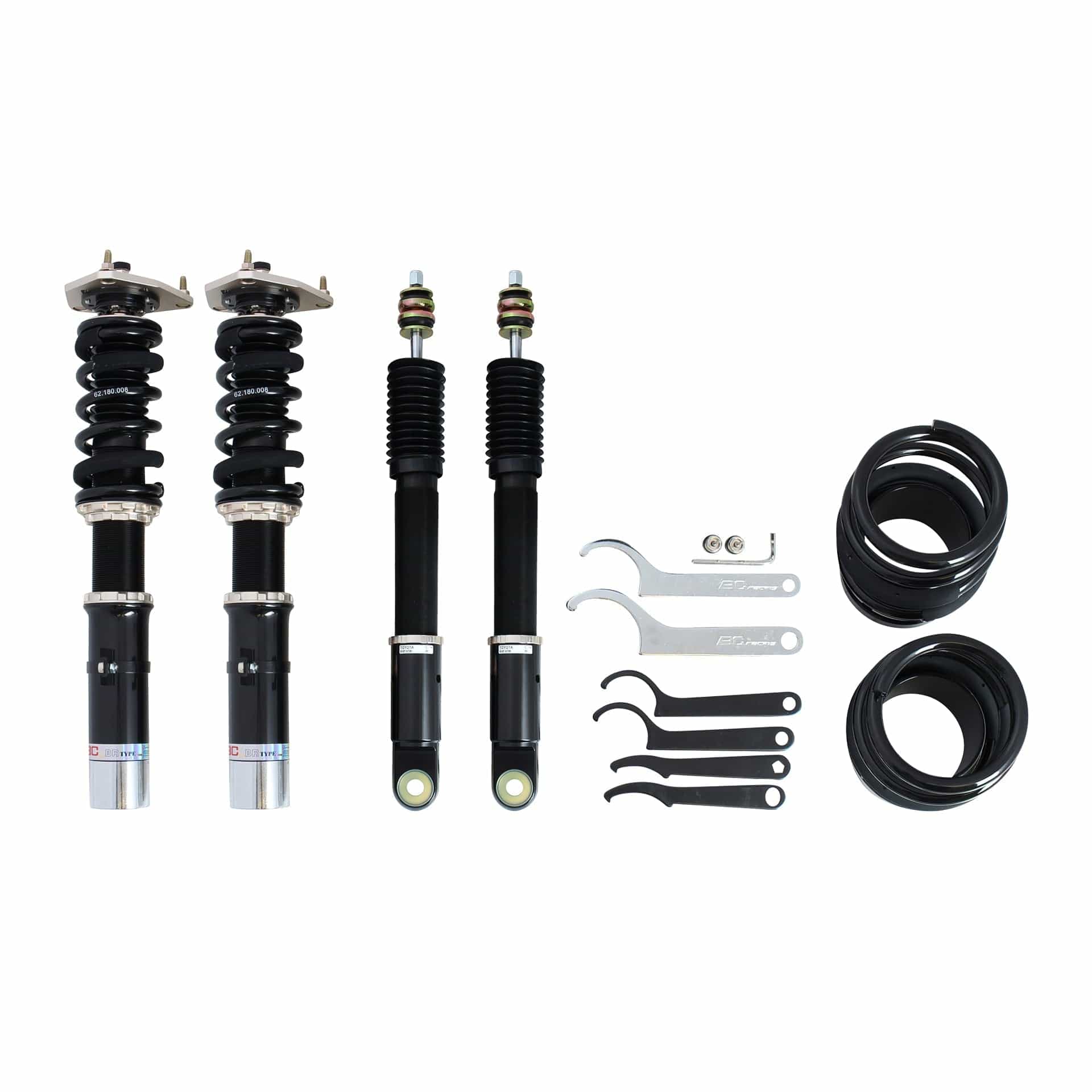 BC Racing ZX Series Coilovers for 1983-1987 Toyota Corolla RWD AE86 C-14-ZX