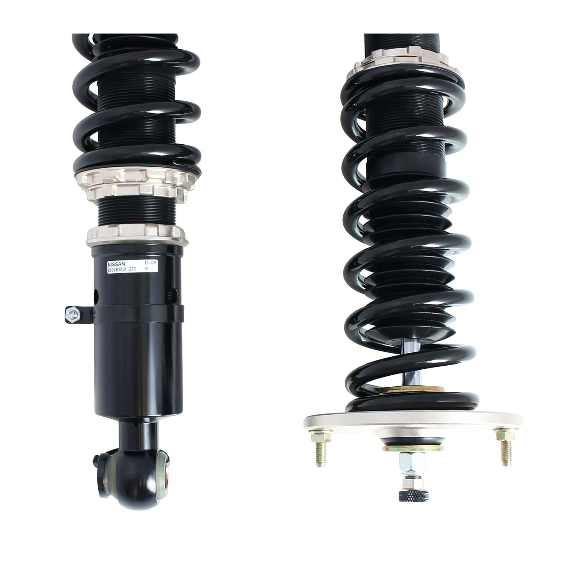 BC Racing ZX Series Coilovers for 1995-1998 Nissan Skyline R33 GTR AWD (BCNR33) D-08-ZX