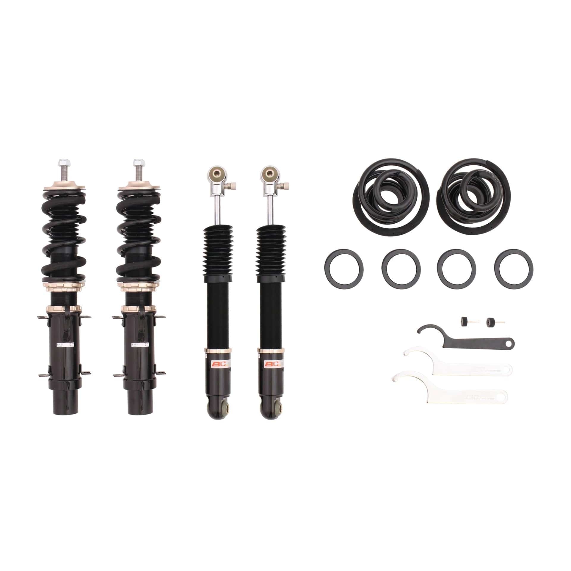 BC Racing ZX Series Coilovers for 1999-2005 Volkswagen Golf R32 AWD (MK4) S-03-ZX