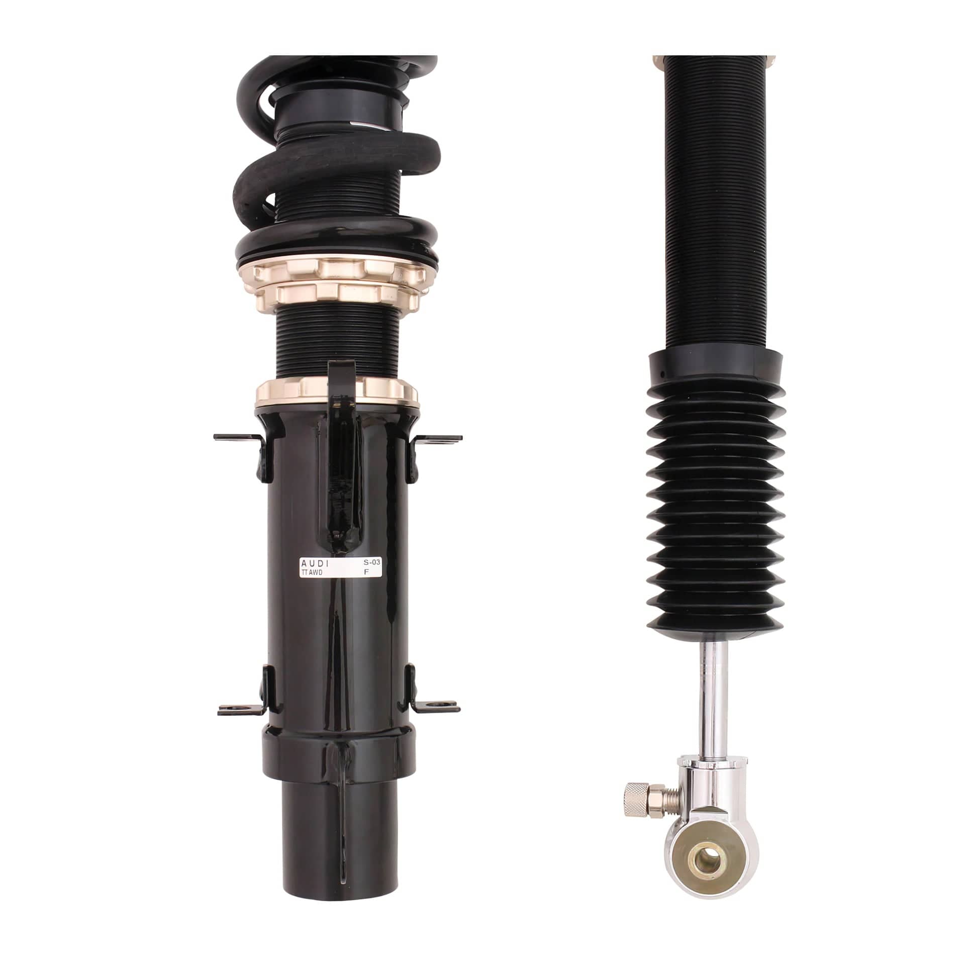 BC Racing ZX Series Coilovers for 1999-2005 Volkswagen Golf R32 AWD (MK4) S-03-ZX