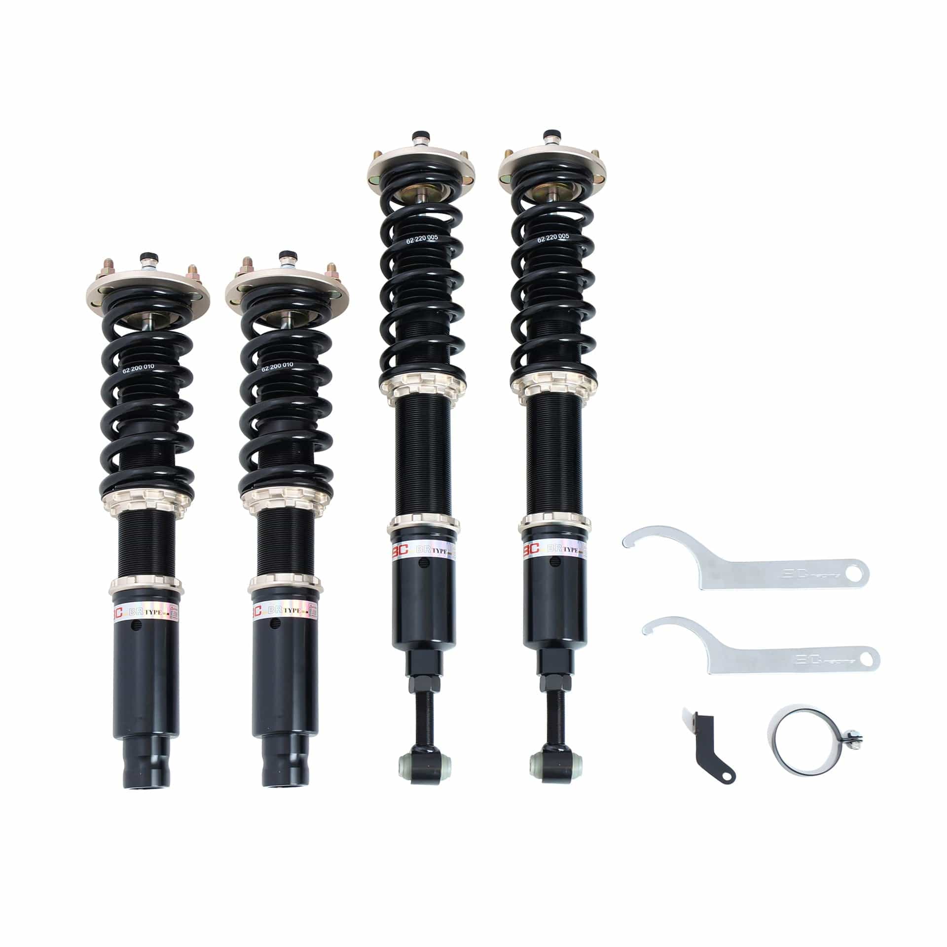 BC Racing ZX Series Coilovers for 2004-2008 Acura TSX FWD (CL7/CL9) A-29-ZX