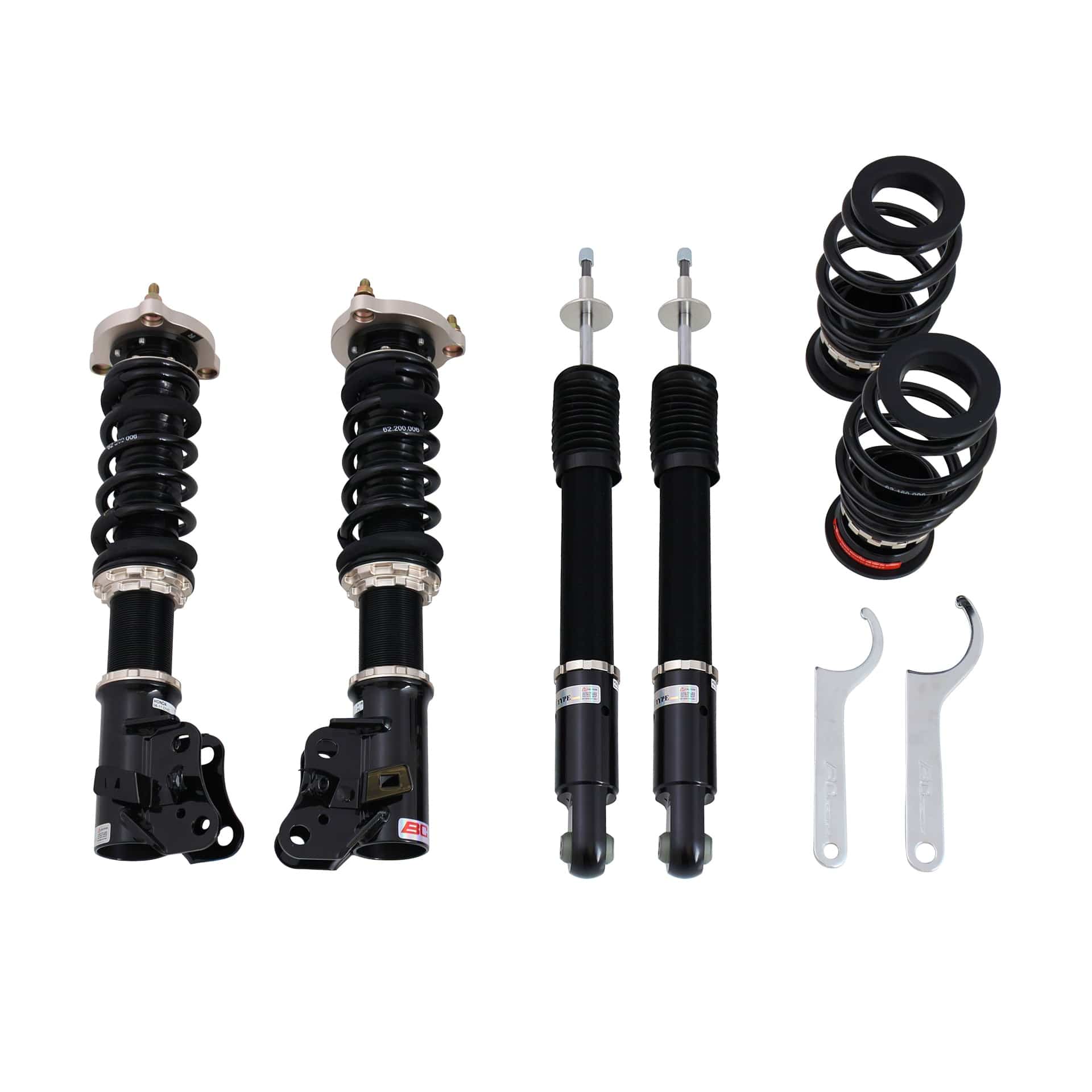 BC Racing ZX Series Coilovers for 2006-2011 Honda Civic FWD (FG/FA) A-18-ZX