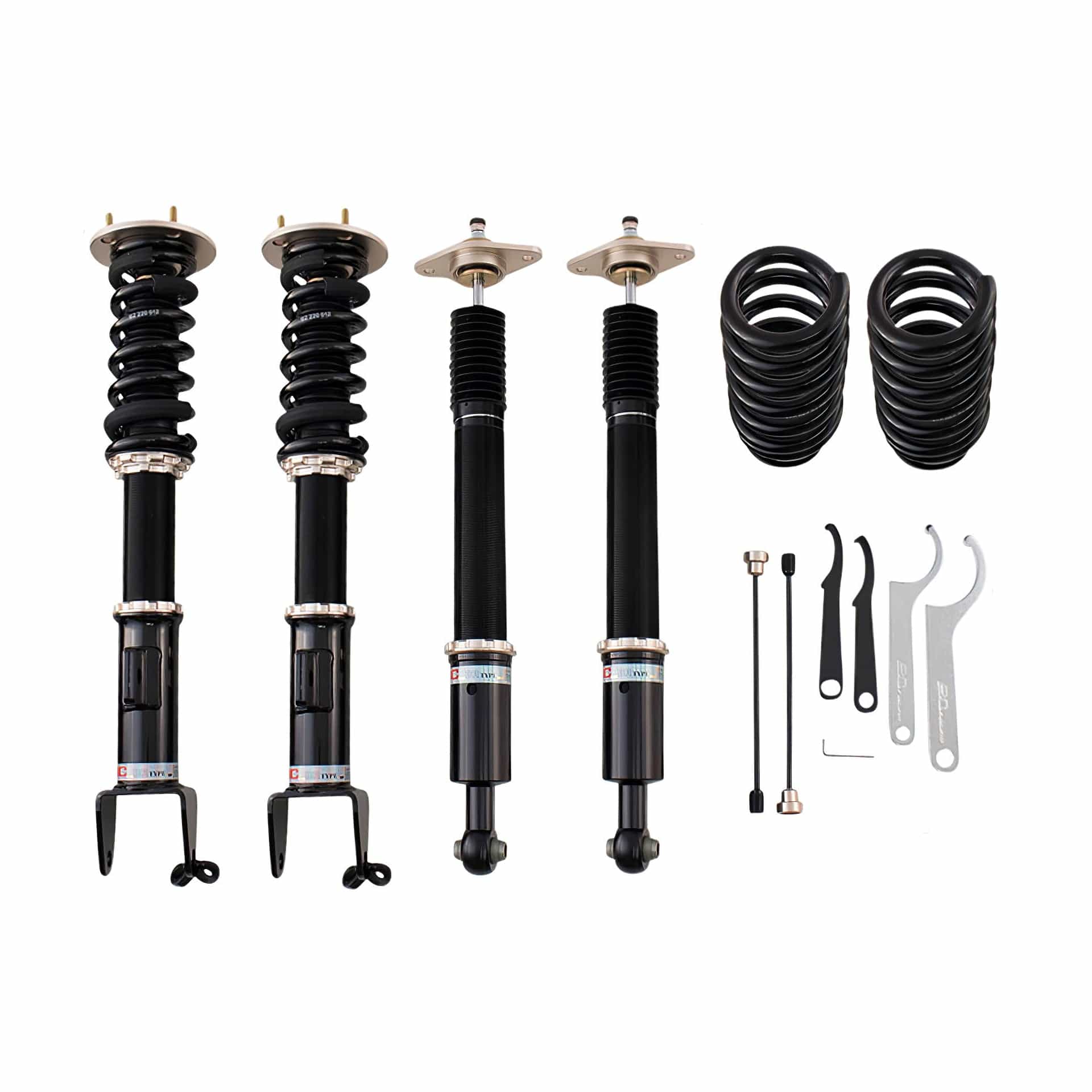 BC Racing ZX Series Coilovers for 2011-2023 Dodge Challenger RWD (LC) Z-05-ZX