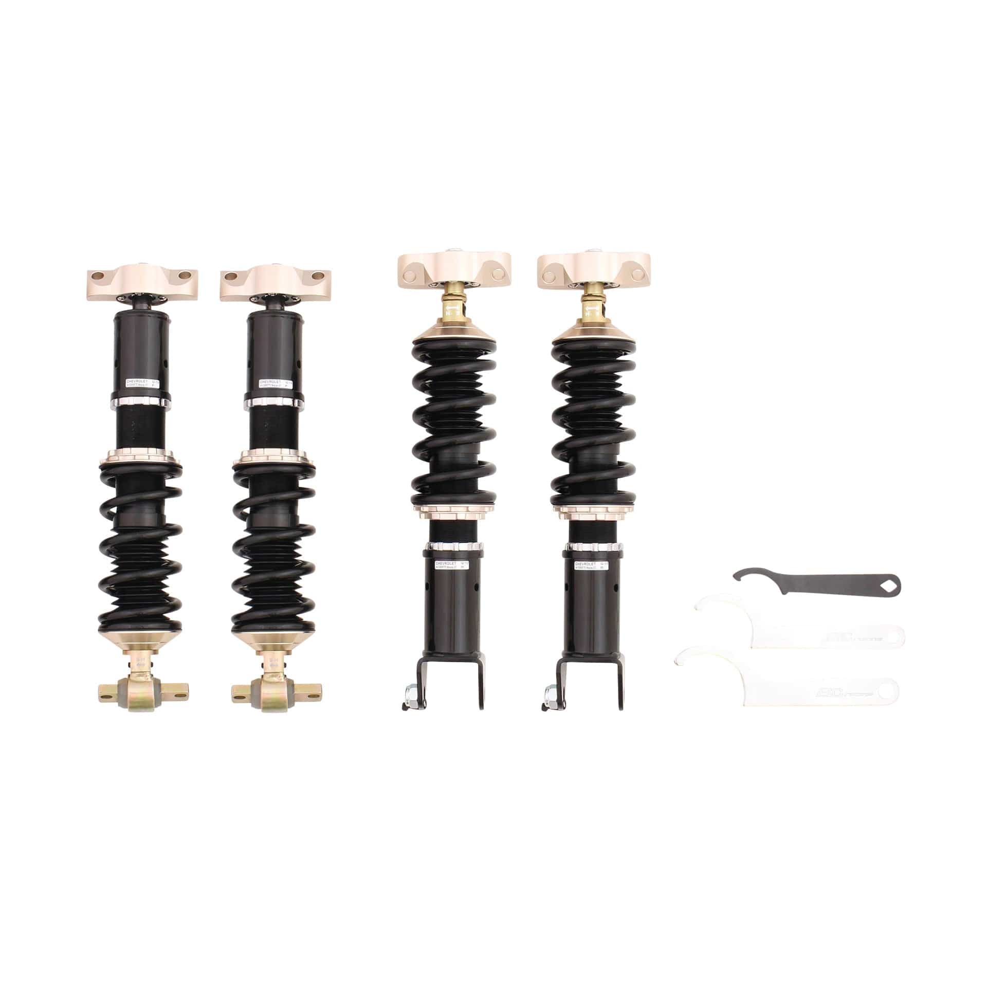 BC Racing ZX Series Coilovers for 2014-2019 Chevrolet Corvette RWD (C7) Q-12-ZX