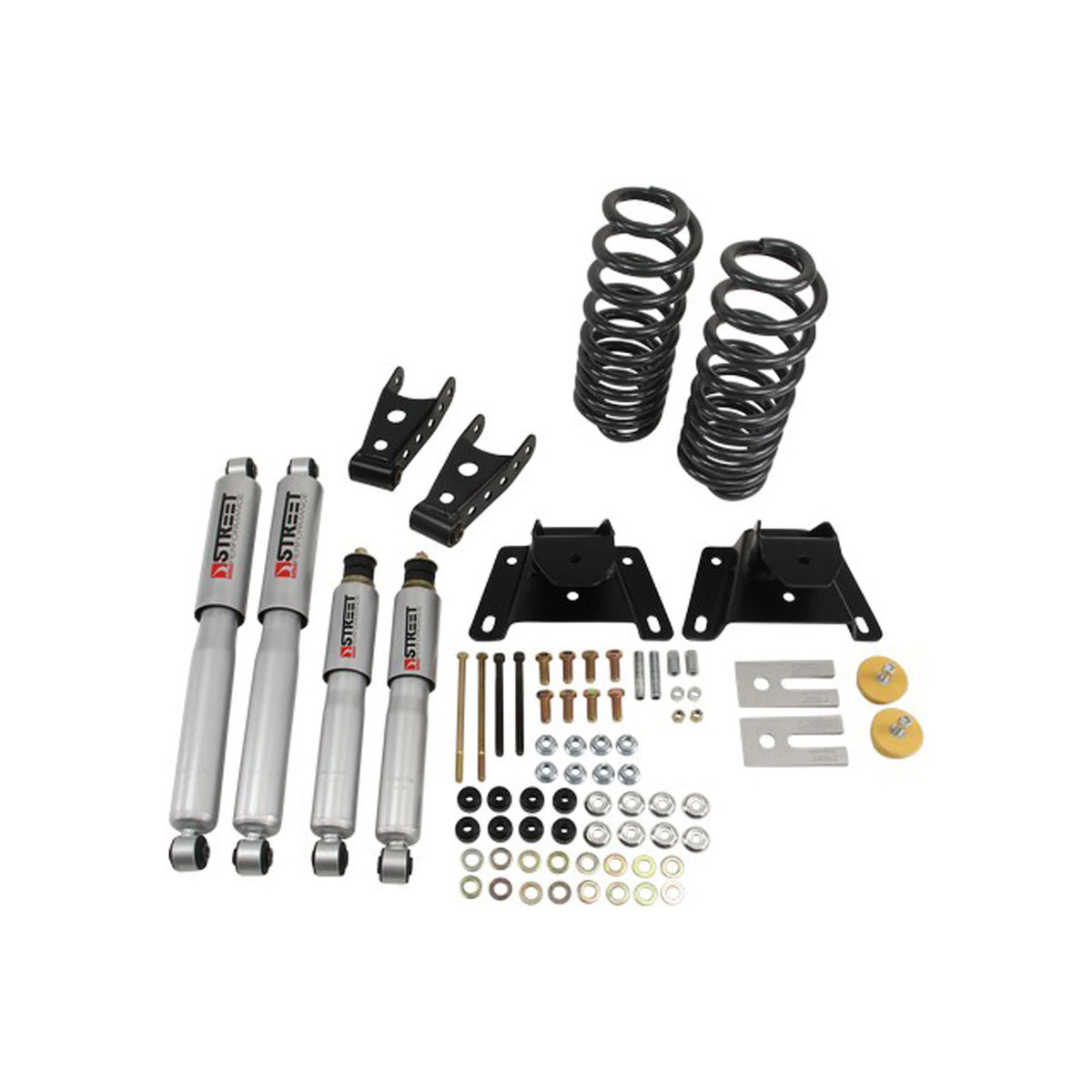 Belltech Lowering Kit w/Street Performance Shocks (2" Front / 4" Rear Drop) for 1987-1996 Ford F-150 Standard Cab except Lightning RWD