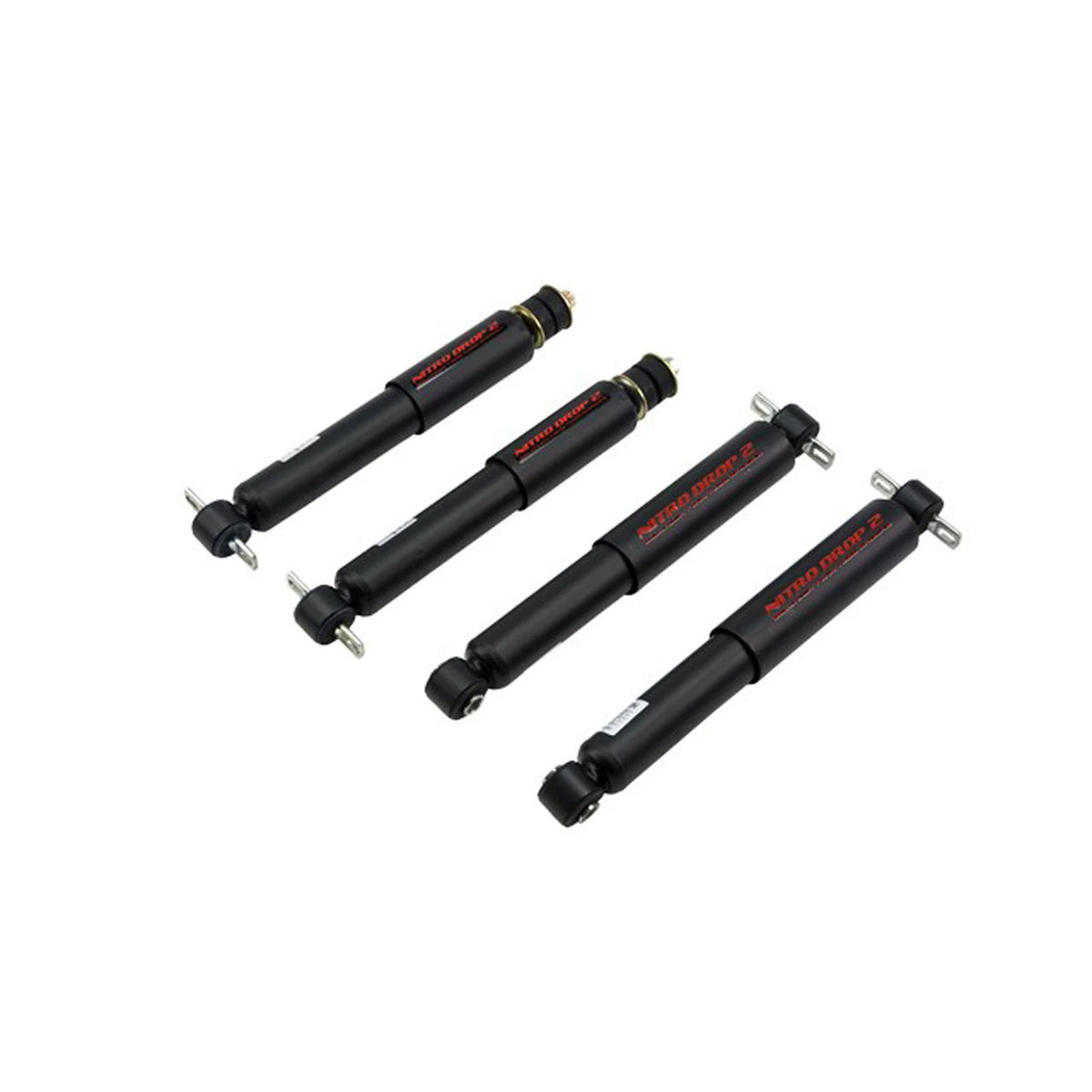 Belltech Nitro Drop 2 Shock Set (4" or 5" Front / 7" Rear Drop) for 1992-1998 GMC C2500 Suburban RWD