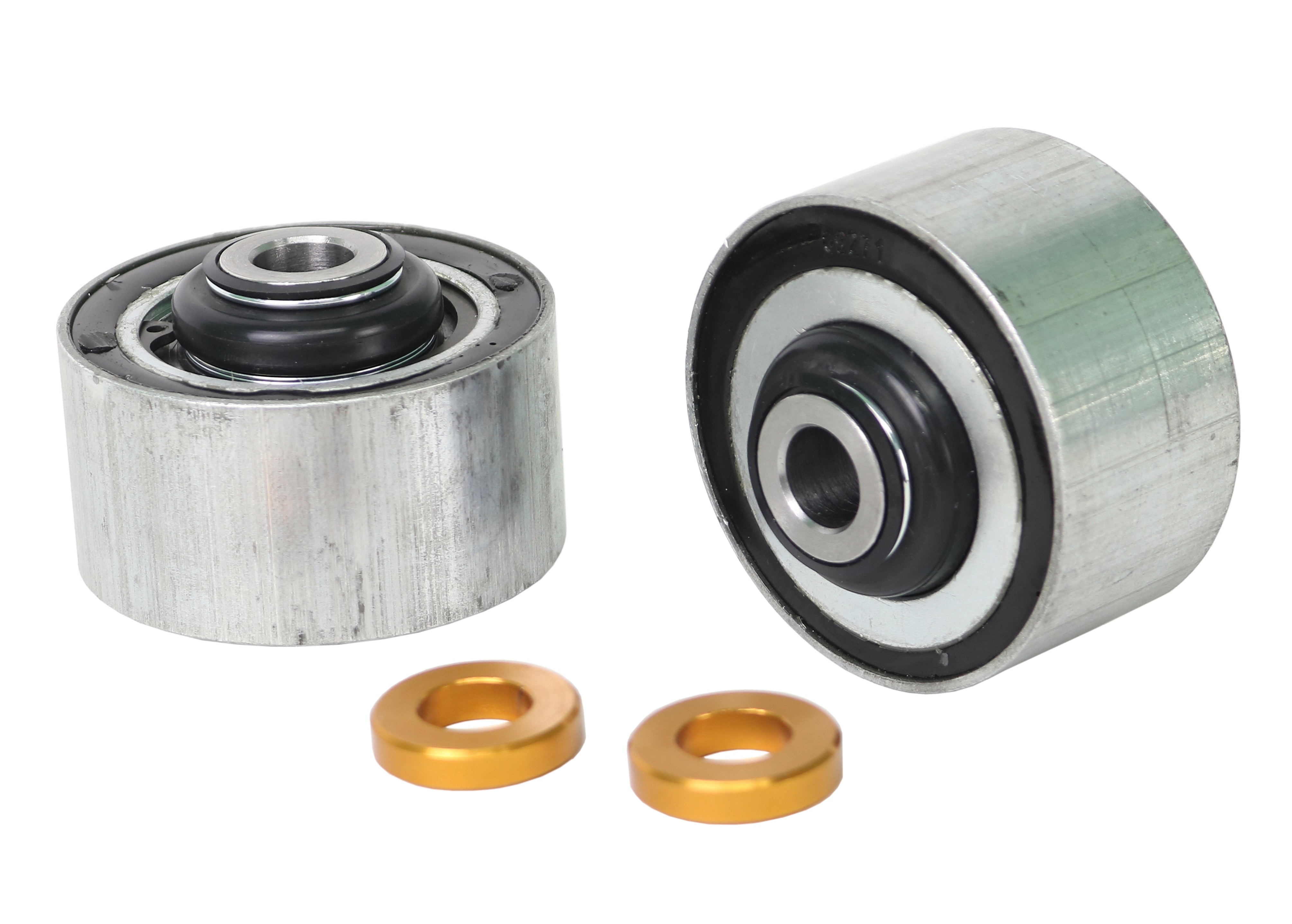 Whiteline Front Lower Radius Arm Bushing Kit - Double Offset, Caster + Anti-Lift for 2020-2026 Tesla Model Y KCA531