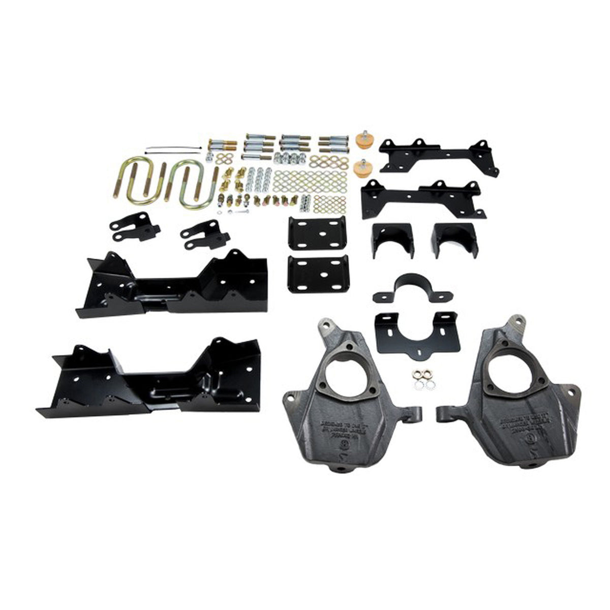 Belltech Lowering Kit w/o Shocks (4-5" Front / 6" Rear Drop) for 1999-2000 GMC Sierra 1500 Extended Cab RWD