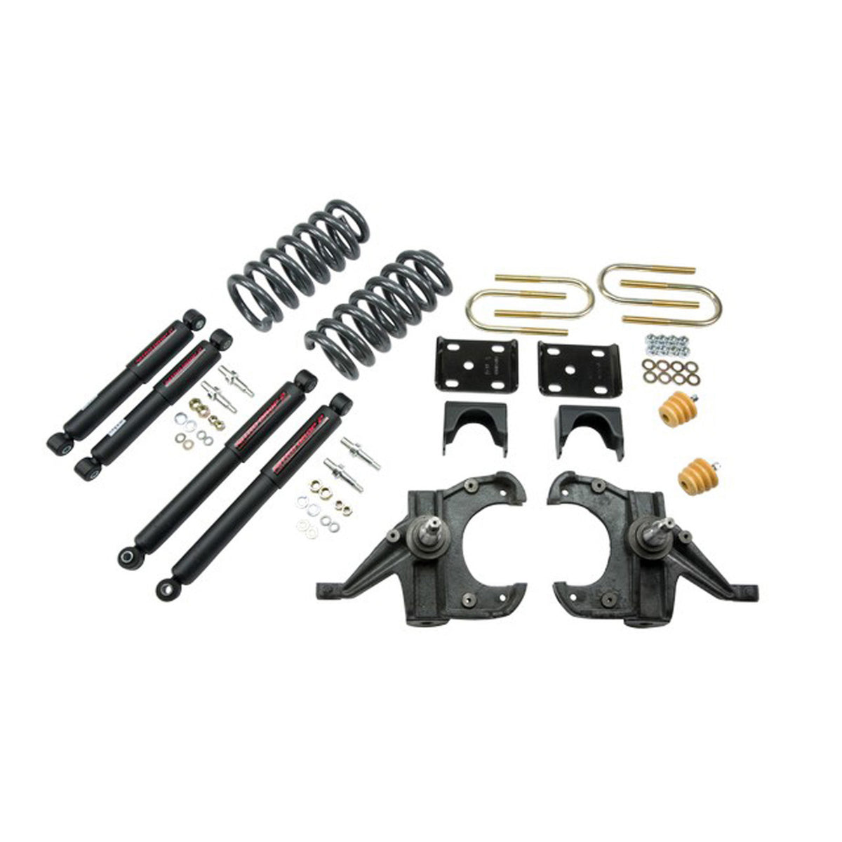 Belltech Lowering Kit w/Nitro Drop 2 Shocks (4" Front / 6" Rear Drop) for 1973-1974 Chevrolet Blazer 1-1/4" Rotor RWD