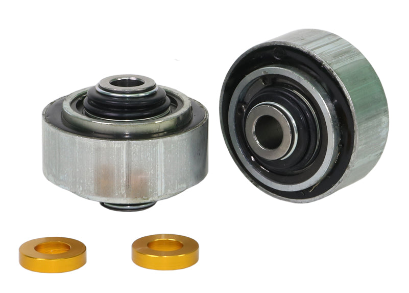 Whiteline Front Lower Inner Rear Control Arm Bushing Kit for 2018-2022 Hyundai Elantra GT Base, GT Sport, SEL (AD) KCA474