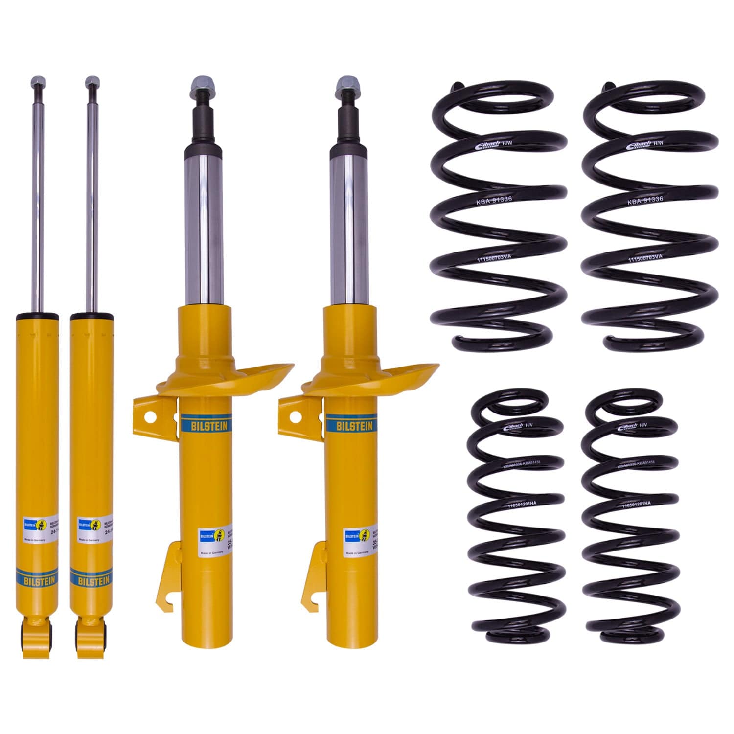 Bilstein B12 (Pro-Kit) Suspension Kit for 2015-2018 Audi Q3 Quattro 46-258106