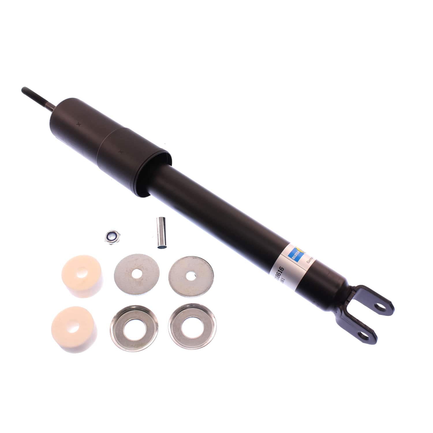 Bilstein B4 OE Replacement Suspension Front Shock Absorber (Black Straight) for 1994-1996 Jaguar XJ12 (XJ40) 24-018616