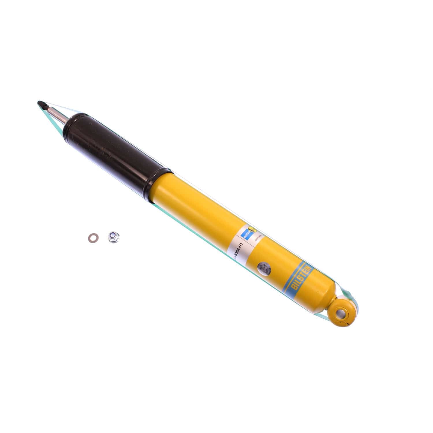 Bilstein B6 Performance 46mm Monotube Suspension Rear Shock Absorber - 18.37 in. Collapsed, 27.64 in. Extended 24-113823