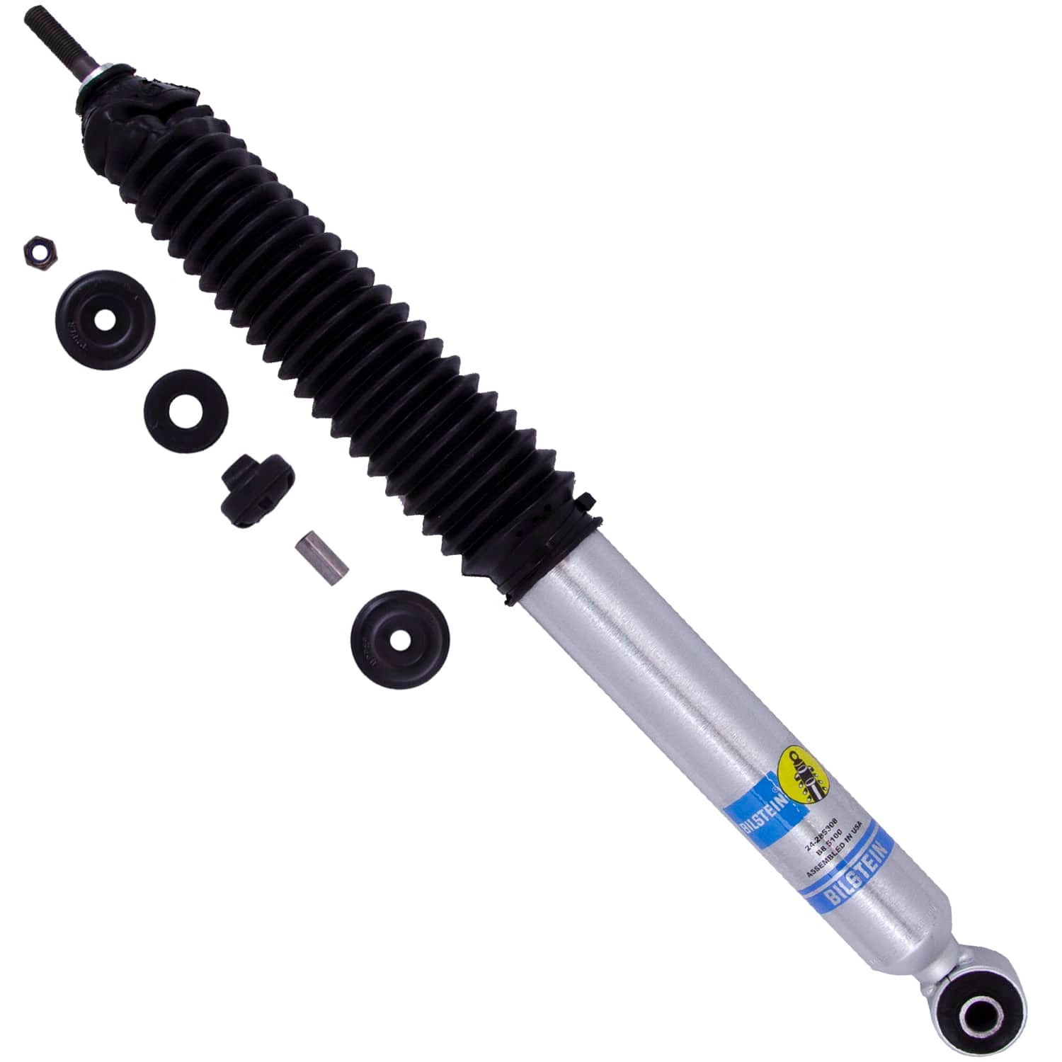 Bilstein B8 5100 46mm Monotube Suspension Front Shock Absorber (17.17 in. Collapsed) for 2017-2026 Ford F-250 Super Duty (P558) 24-285308