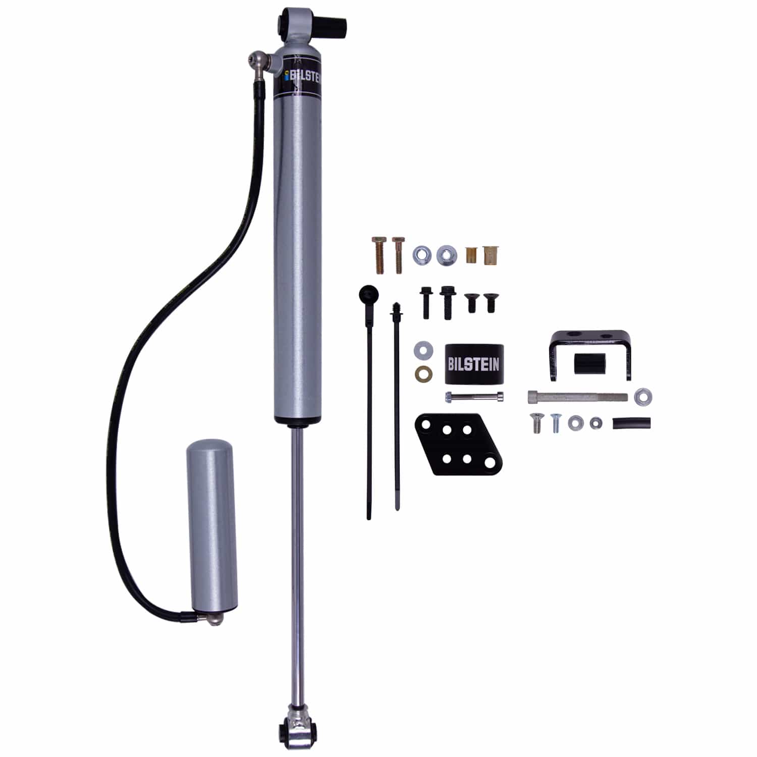 Bilstein B8 5160 46mm Monotube Suspension Front Left Shock Absorber (17.19 in. Collapsed) for 2018-2026 Jeep Wrangler (JL) 25-329902