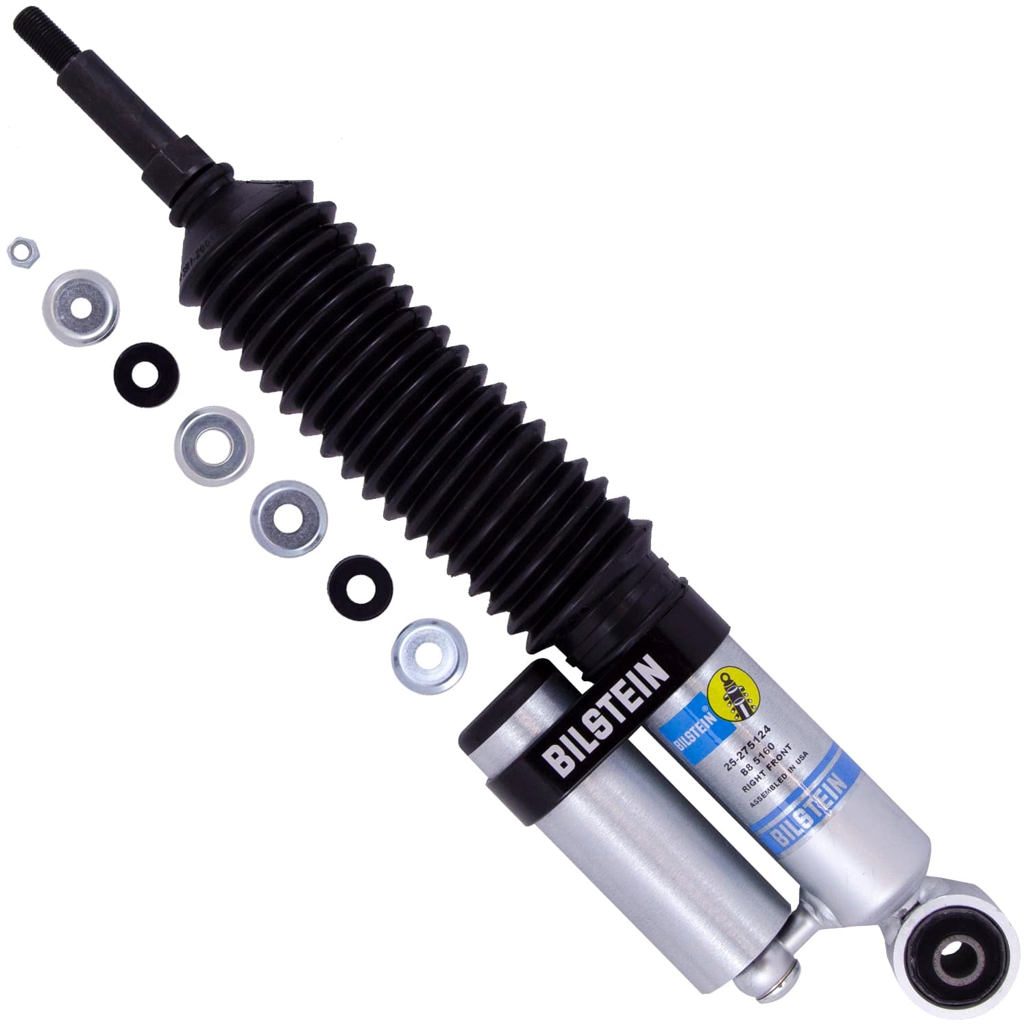 Bilstein B8 5160 46mm Monotube Suspension Front Right Shock Absorber for 1998-2007 Toyota Land Cruiser (J100) 25-275124
