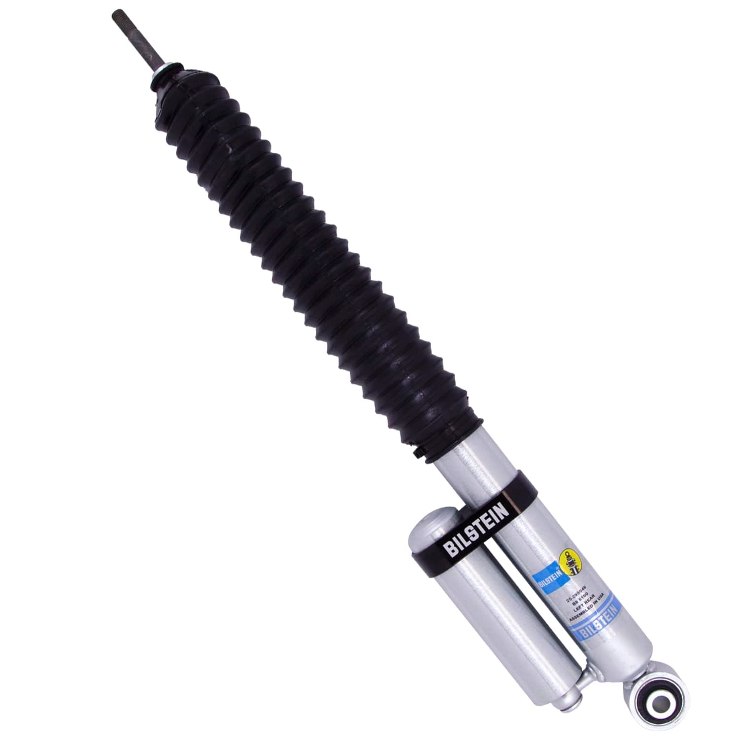 Bilstein B8 5160 46mm Monotube Suspension Rear Left Shock Absorber - 15.69 in. Collapsed 25-299946