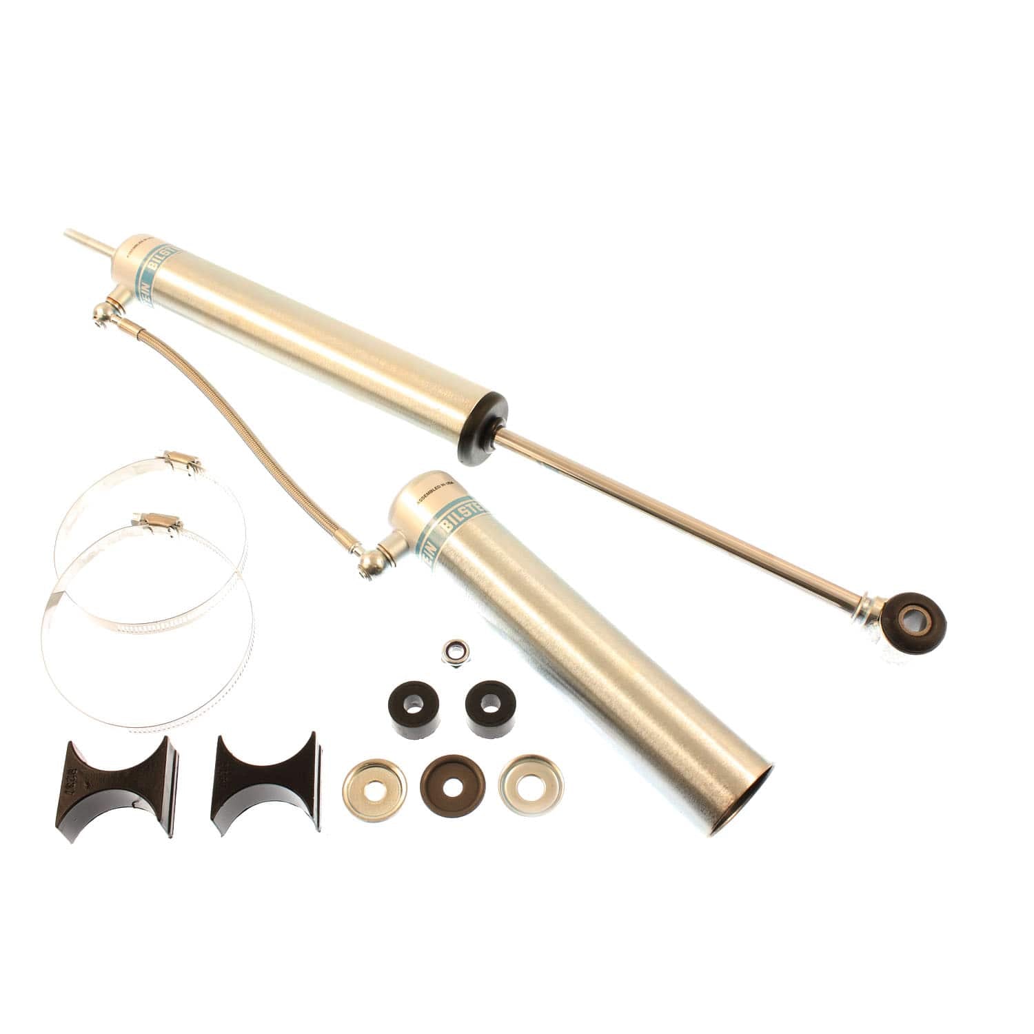 Bilstein B8 5160 46mm Monotube Suspension Rear Shock Absorber - 13.84 in. Collapsed, 23.23 in. Extended 25-177343