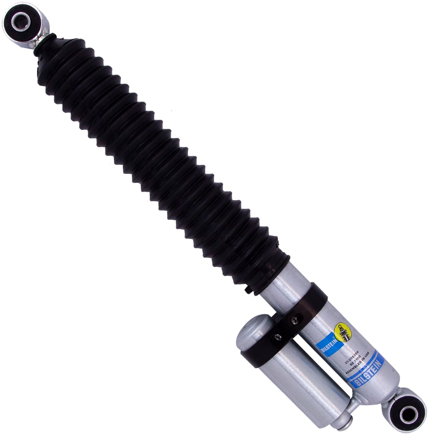 Bilstein B8 5160 46mm Monotube Suspension Rear Shock Absorber - 14.8 in. Collapsed, 23.58 in. Extended 25-256284