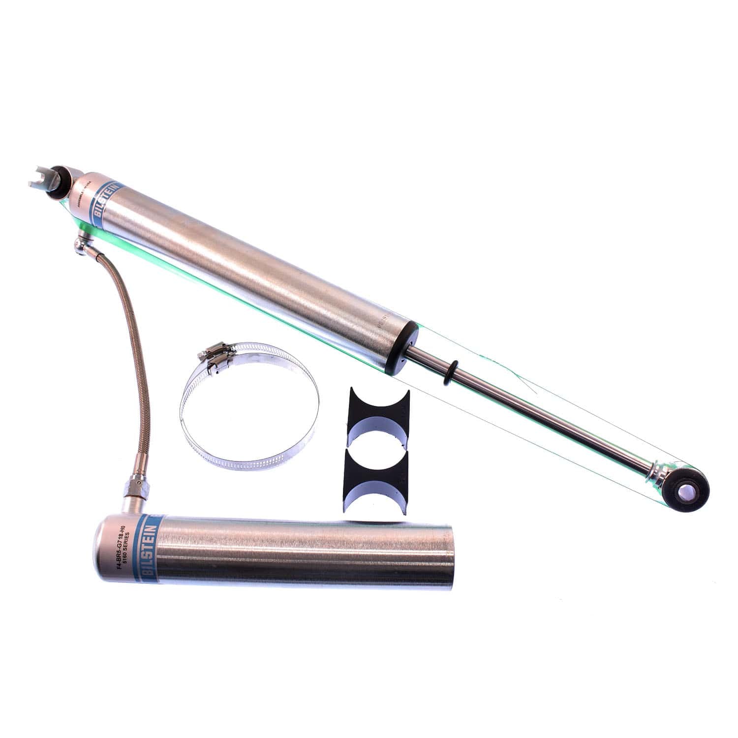 Bilstein B8 5160 46mm Monotube Suspension Rear Shock Absorber - 16.12 in. Collapsed 25-187649