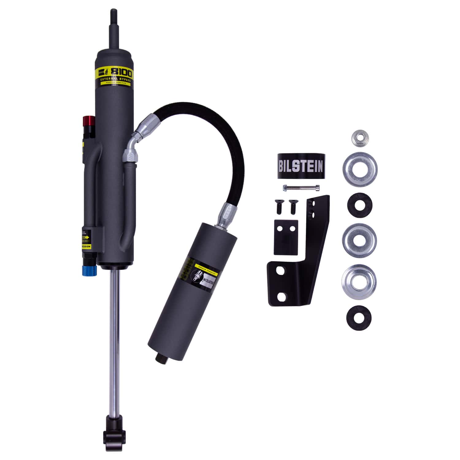 Bilstein B8 8100 (Bypass) 60mm Suspension Rear Left Shock Absorber for 2007-2021 Toyota Tundra (XK50) 25-326048