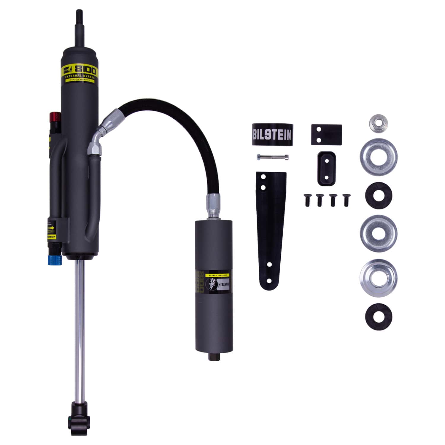 Bilstein B8 8100 (Bypass) 60mm Suspension Rear Right Shock Absorber for 2007-2021 Toyota Tundra (XK50) 25-326055