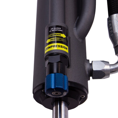 Bilstein B8 8100 (Bypass) Suspension Rear Left Shock Absorber for 2005-2015 Toyota Tacoma - 23.94 in. Extended, EVO Grey 25-320442