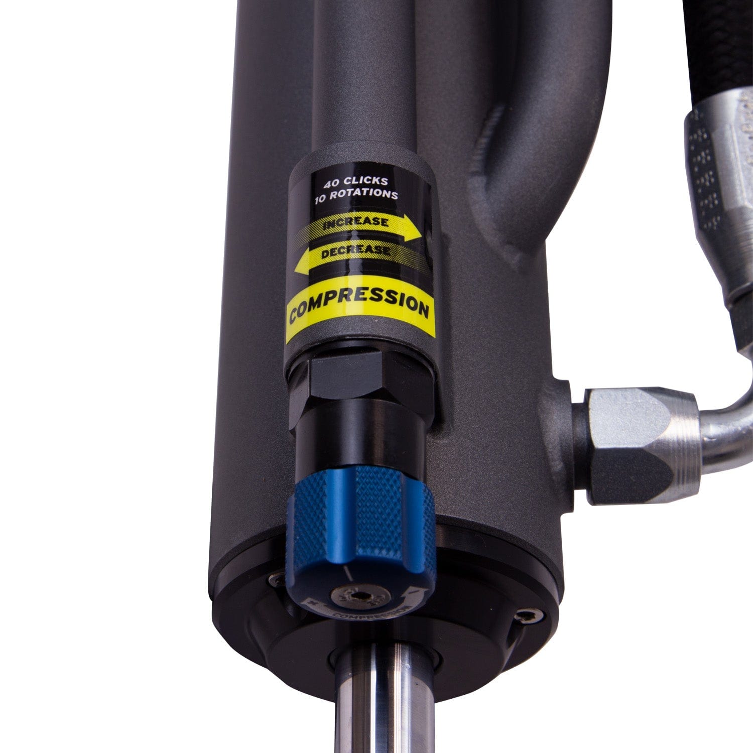 Bilstein B8 8100 (Bypass) Suspension Rear Left Shock Absorber for 2005-2023 Toyota Tacoma - 23.94 in. Extended 25-320442